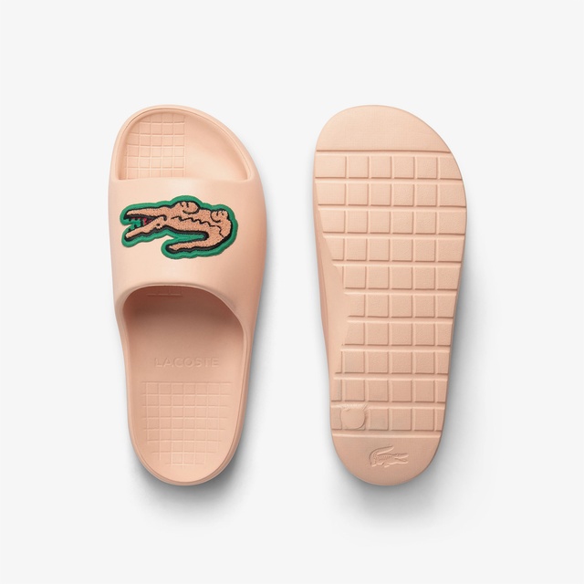 Lacoste Pembe Lacoste Serve Slide 2.0 Erkek Terlik