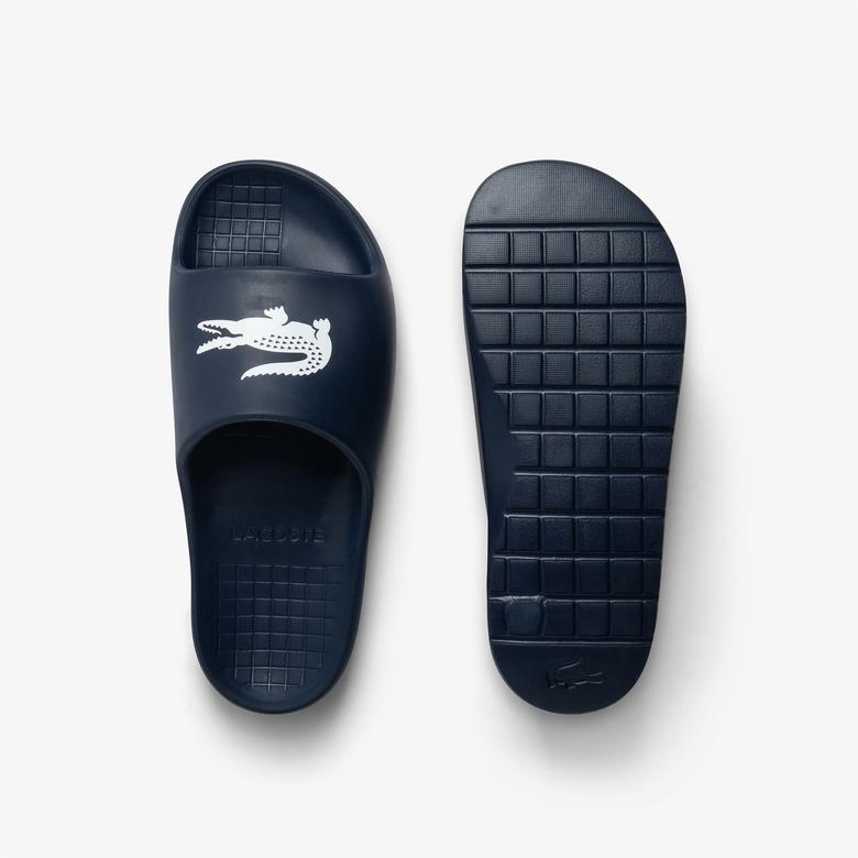 Lacoste Serve Slide 2.0 Erkek Mavi Terlik