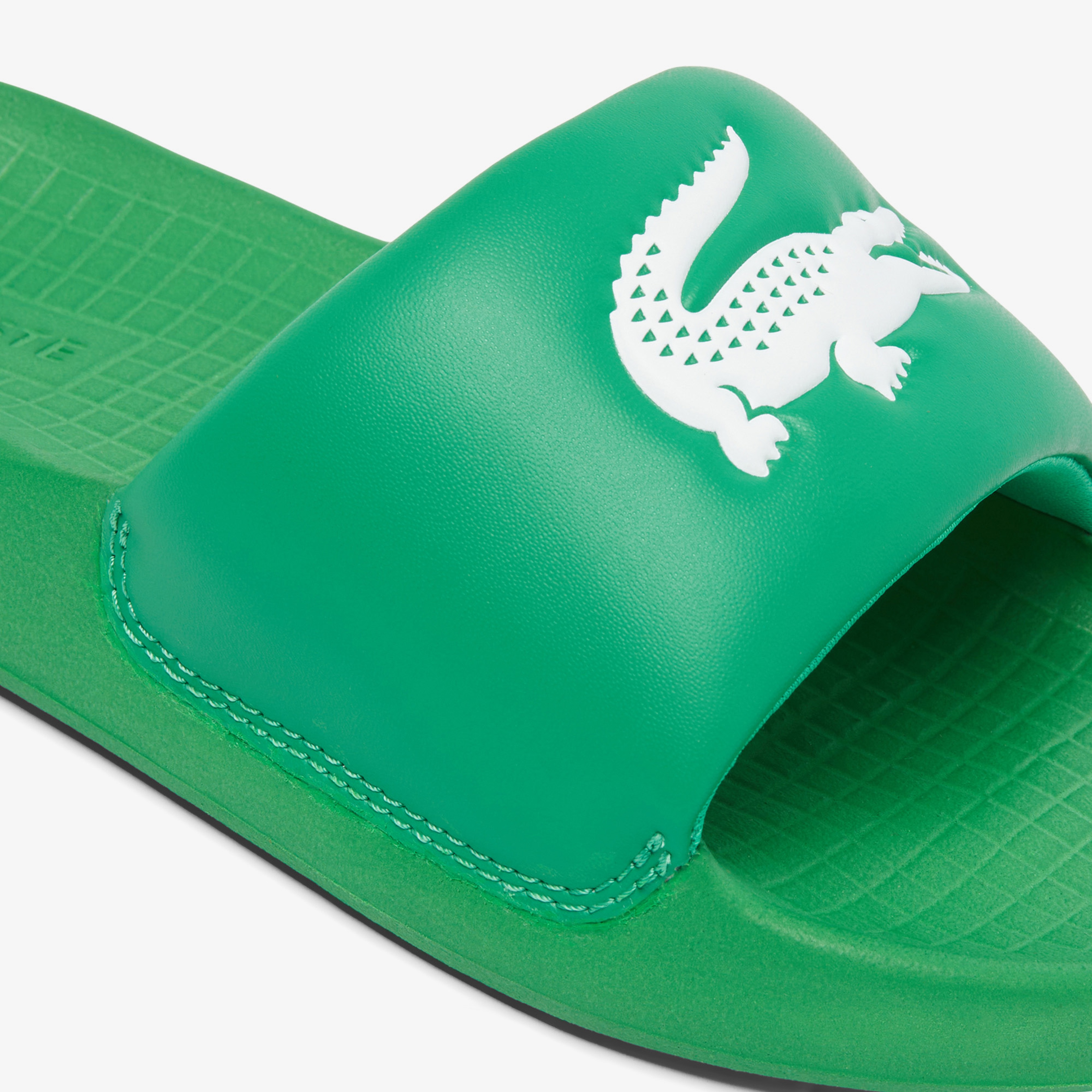 Lacoste Serve Slide 1.0 Çocuk Yeşil Terlik