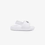 Lacoste Serve Slide 1.0 Bebek Beyaz Sandalet