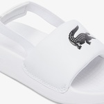 Lacoste Serve Slide 1.0 Bebek Beyaz Sandalet
