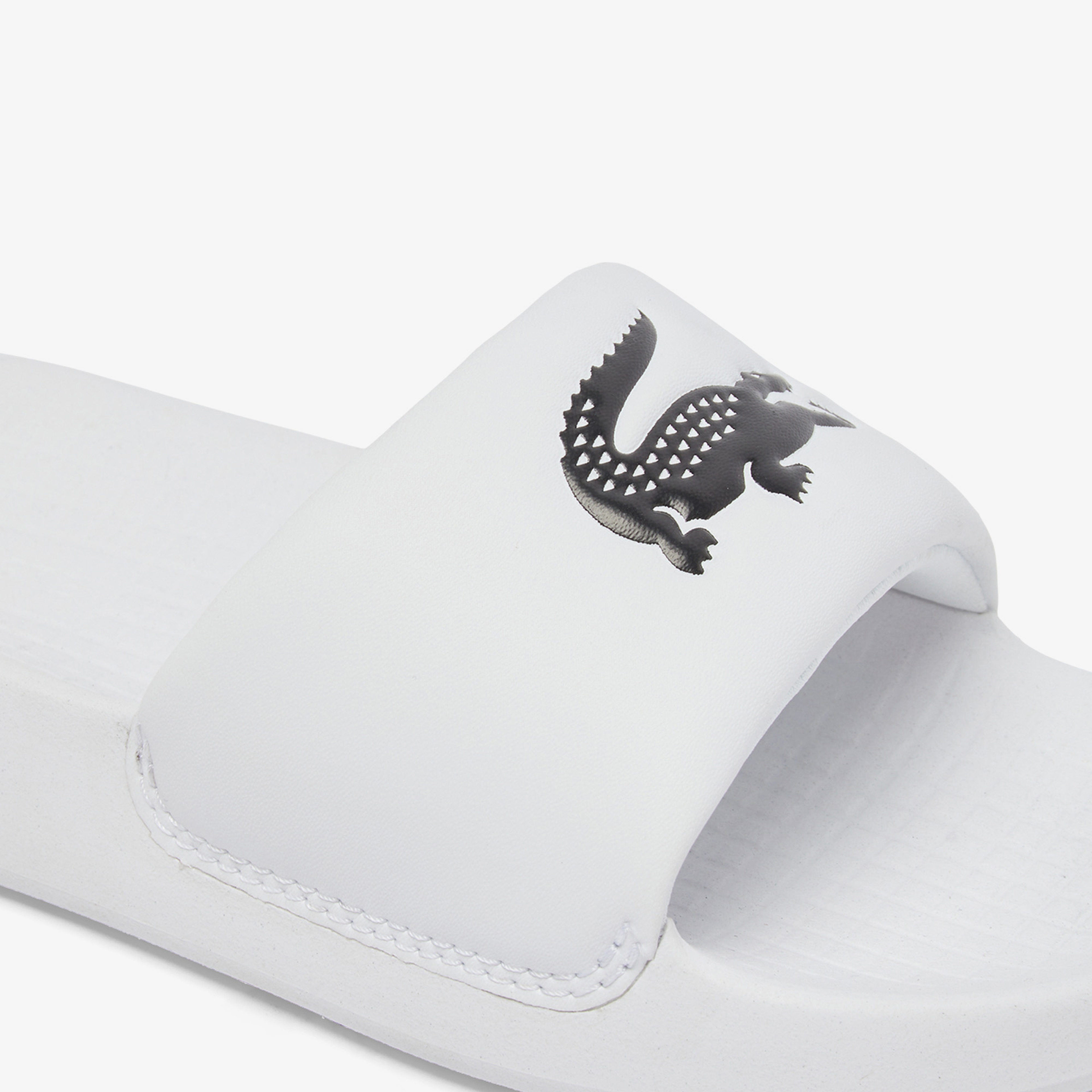 Lacoste Serve Slide 1.0 Çocuk Beyaz Terlik