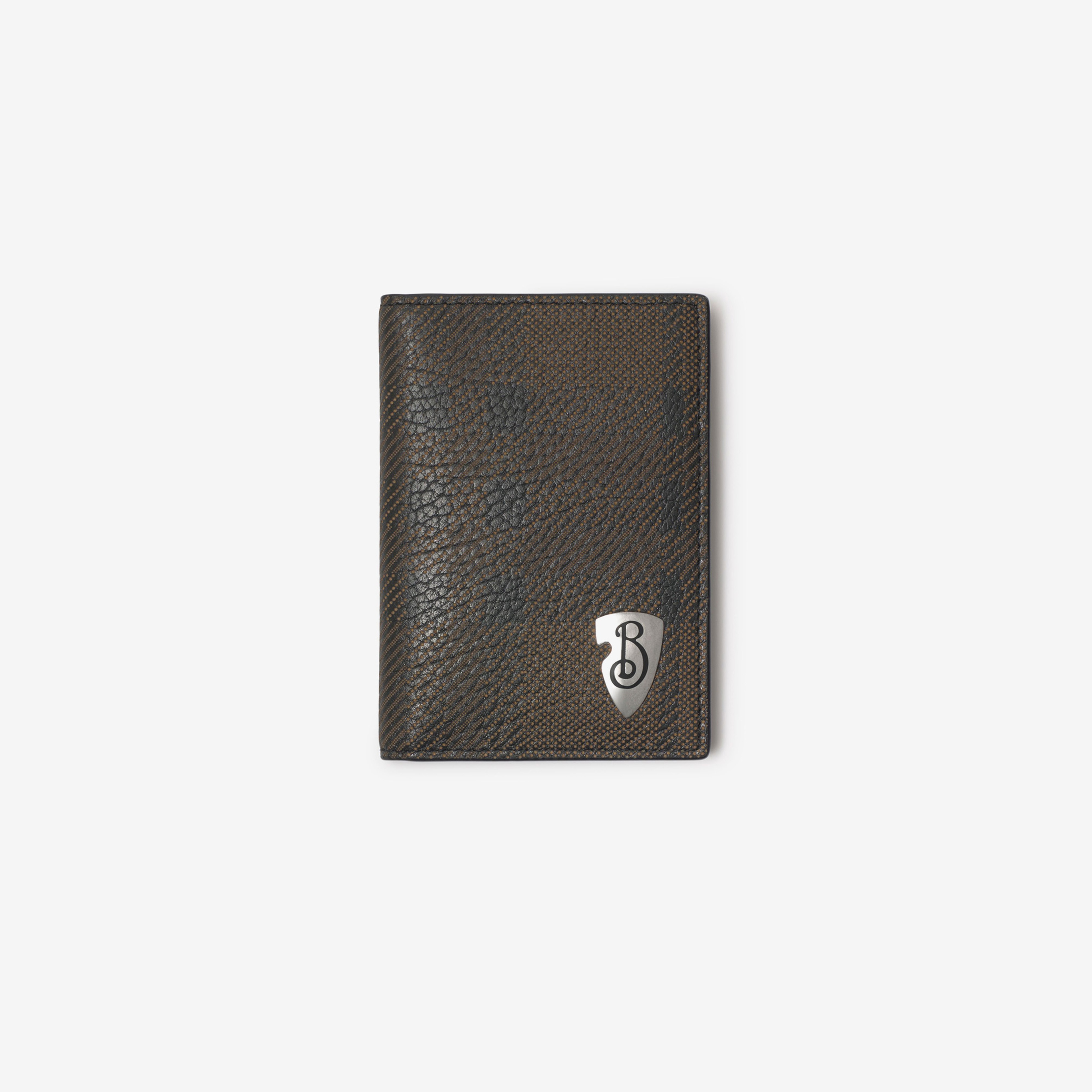 Burberry Bateman Rw7 Shield Folding Erkek Siyah Kartlık