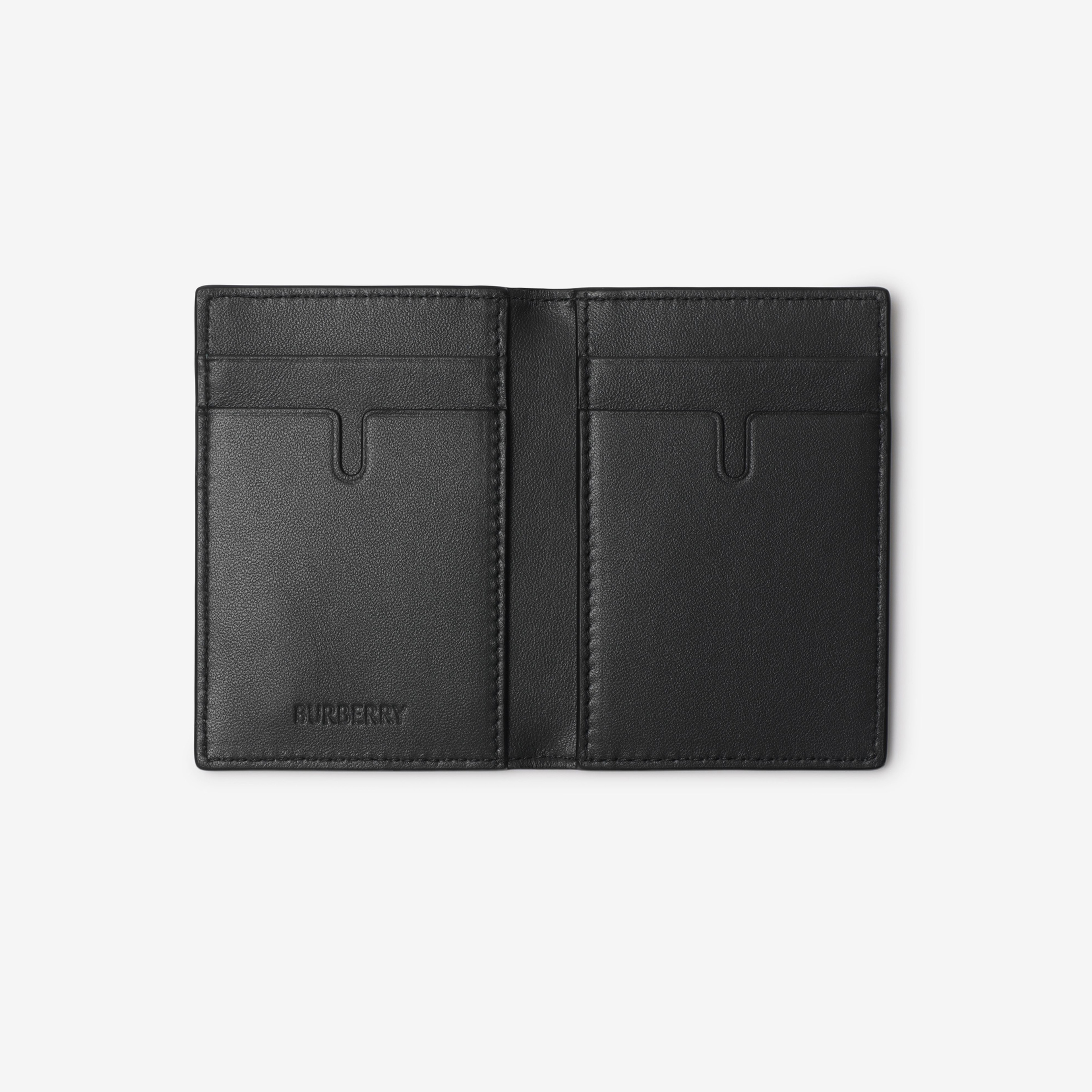Burberry Bateman Rw7 Shield Folding Erkek Siyah Kartlık