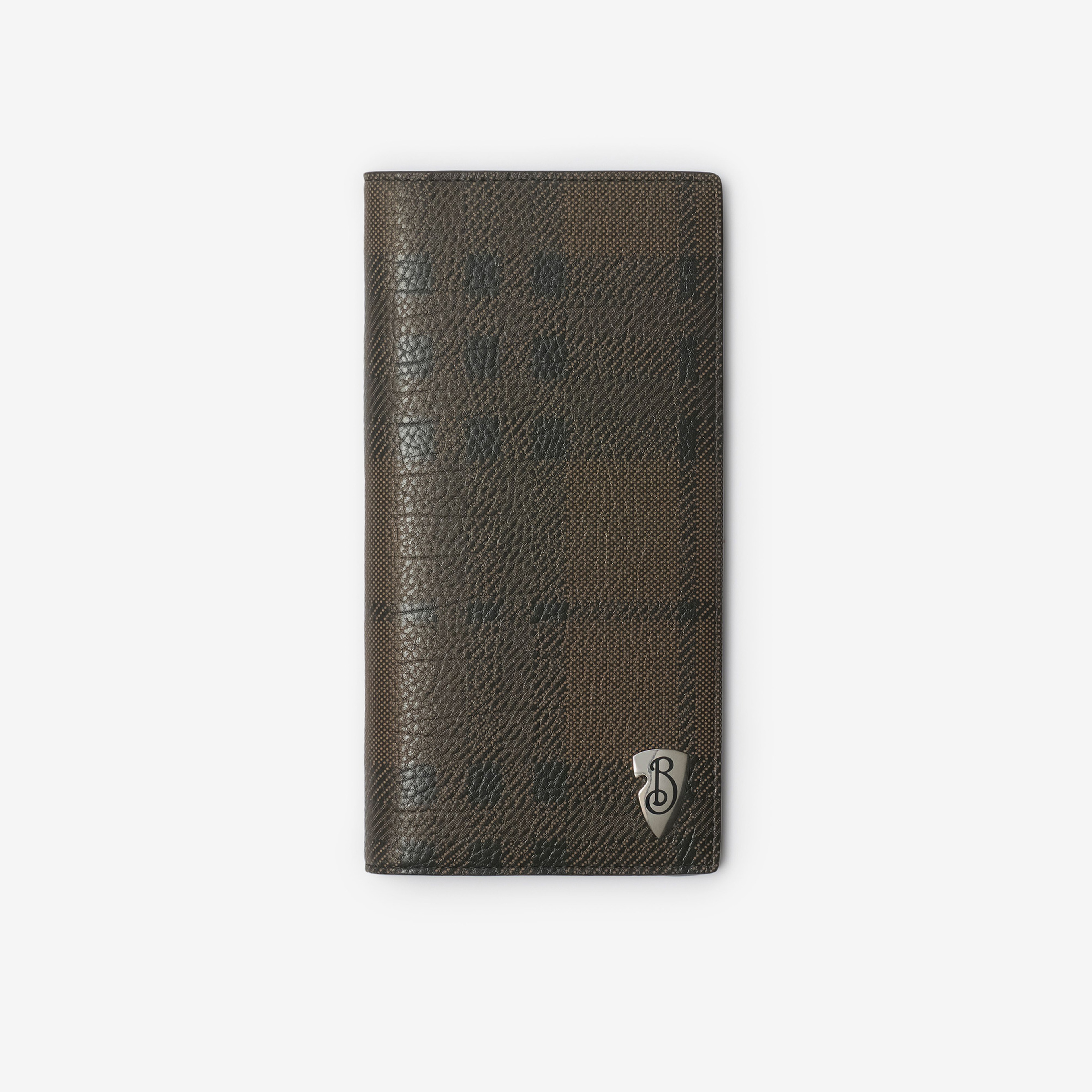 Burberry Cavendish Rw7 Shield Continental Erkek Siyah Cüzdan