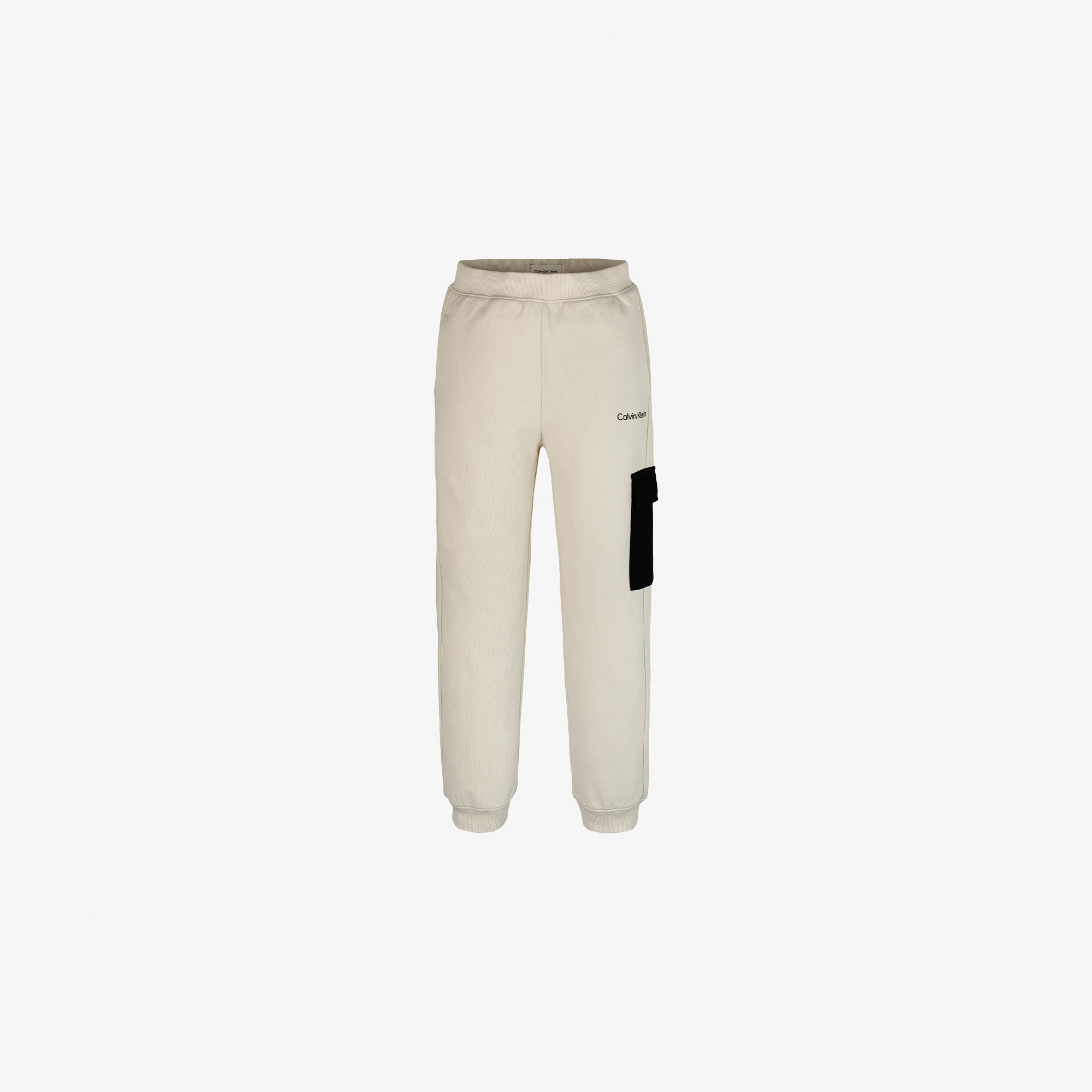Calvin Klein Cargo Jogger Çocuk Bej Eşofman Altı