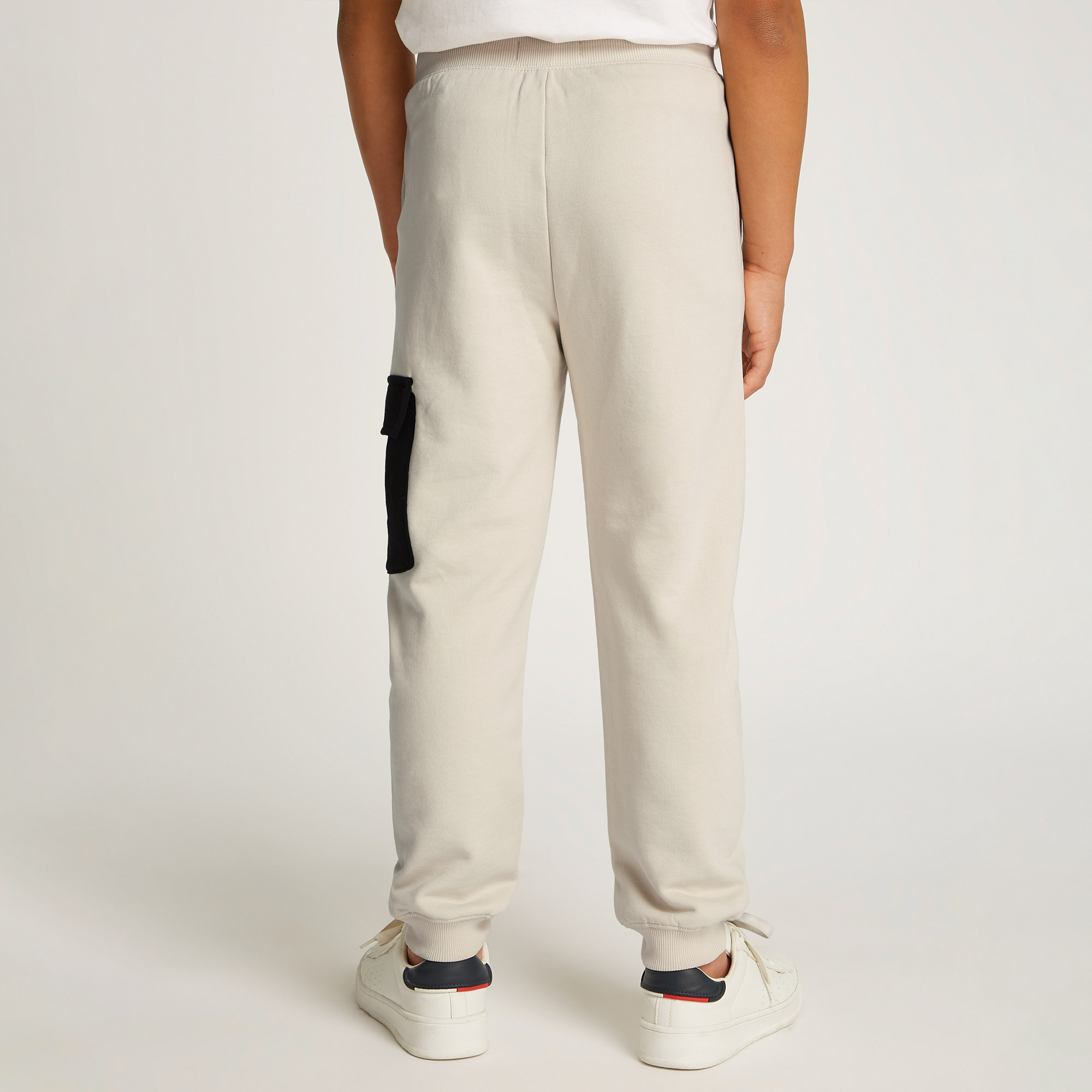 Calvin Klein Cargo Jogger Çocuk Bej Eşofman Altı