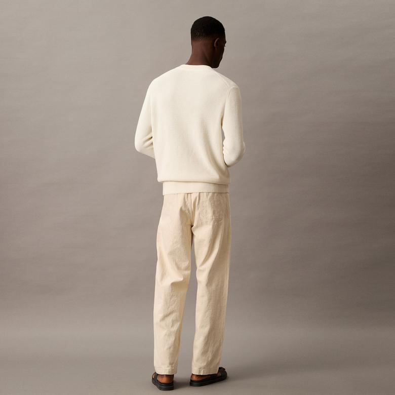 Calvin Klein Erkek Krem Pantolon