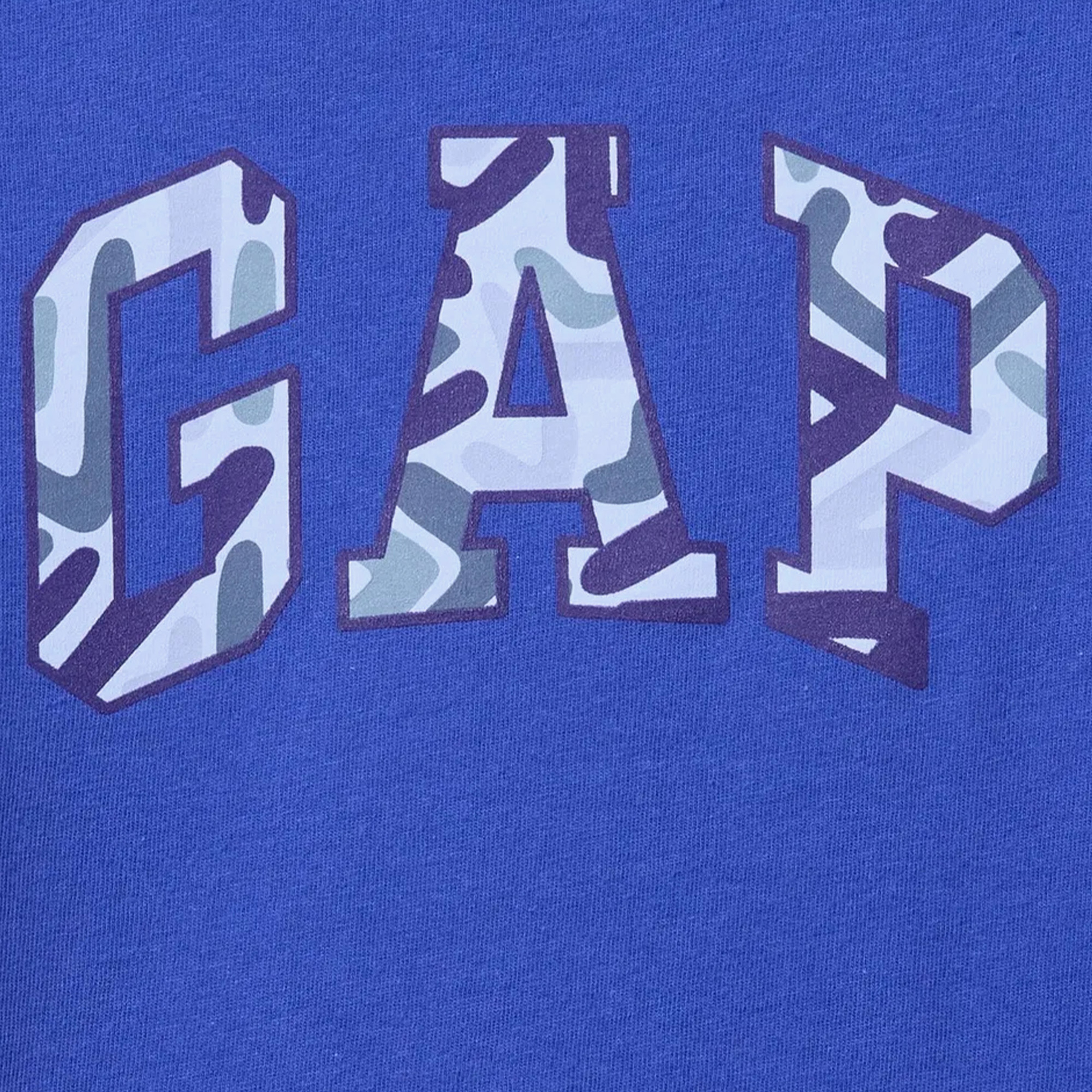 Gap Logo Çocuk Mavi T-Shirt