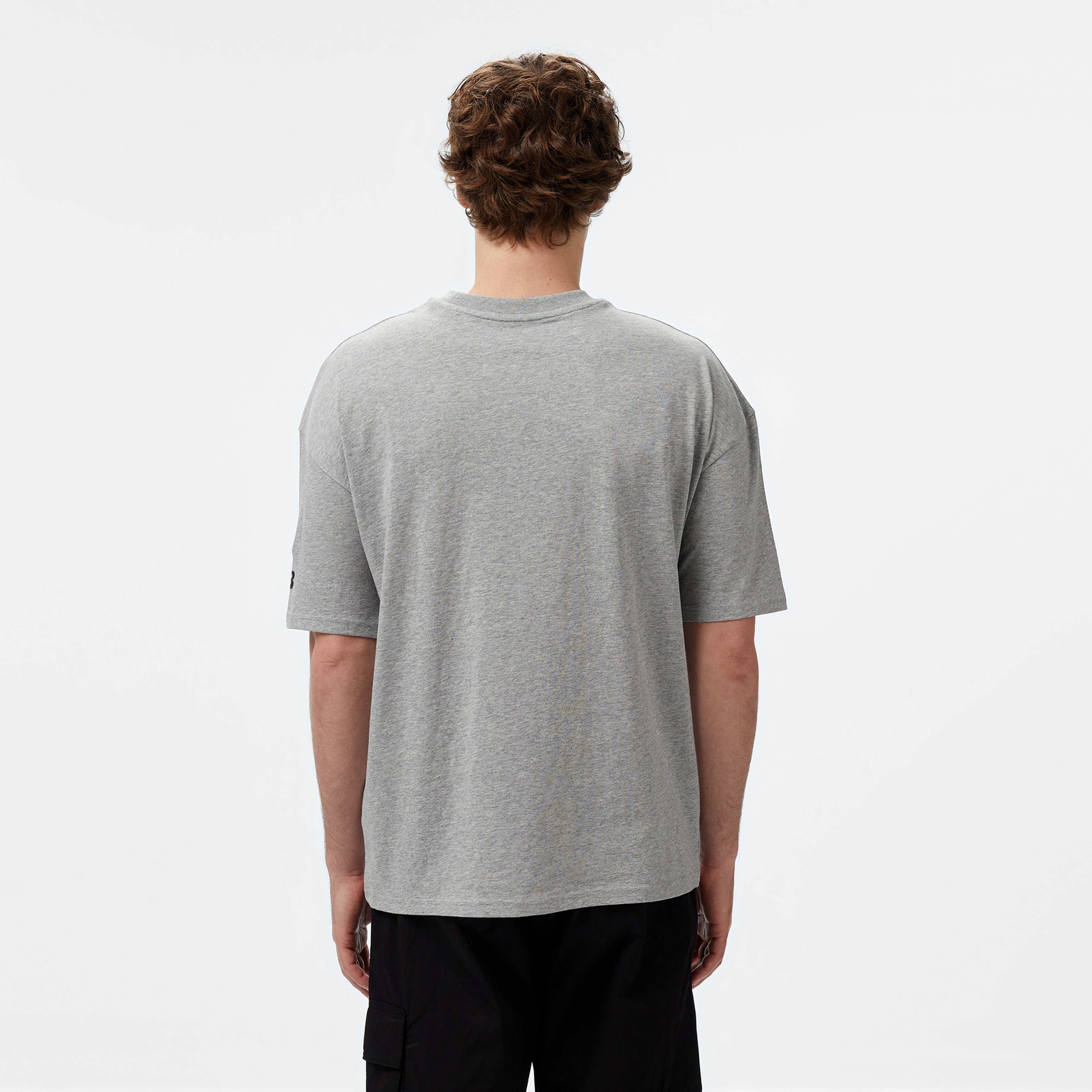 New Balance Bujin Boxing Erkek Gri T-Shirt