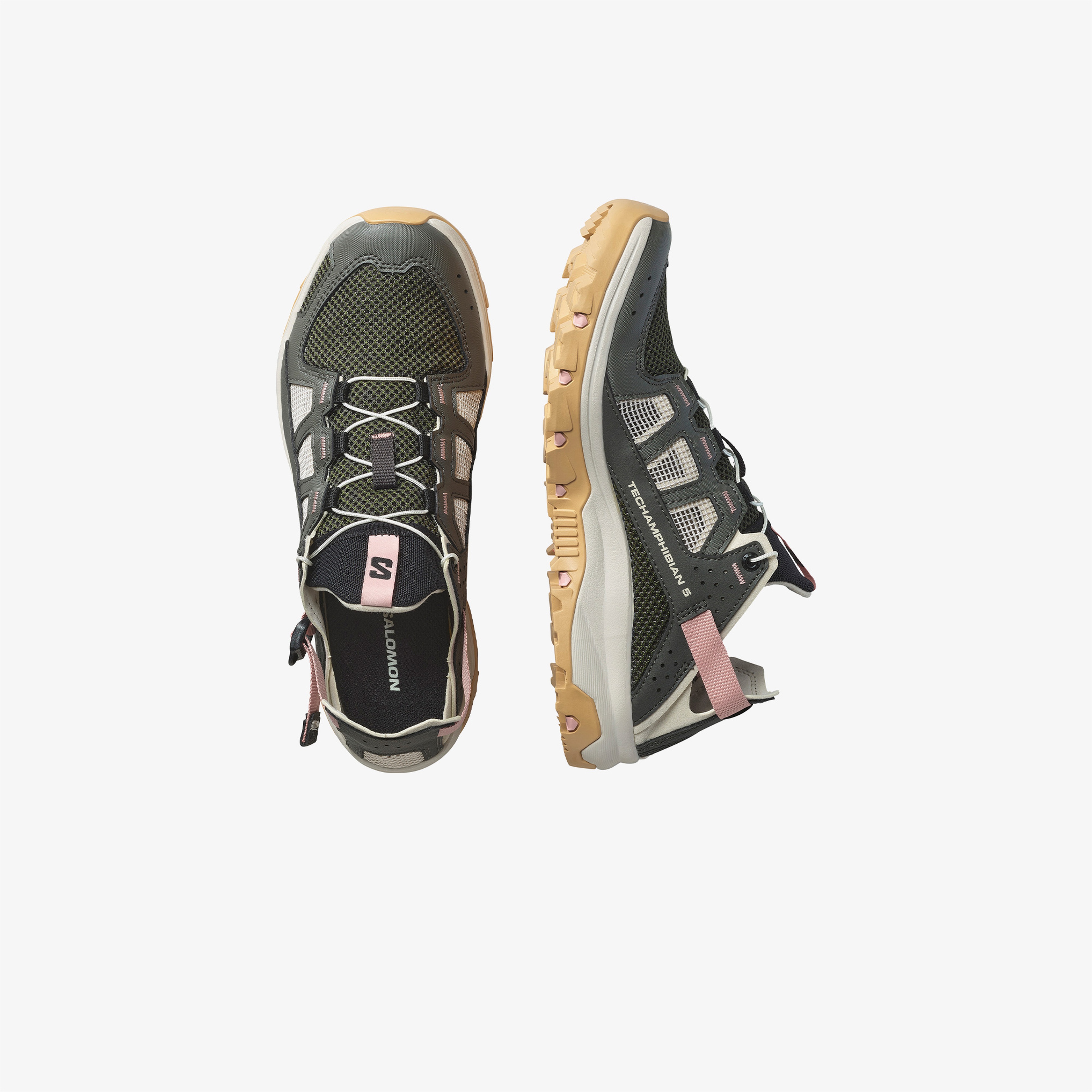 Salomon Techamphibian 5 Kadın Siyah Sandalet