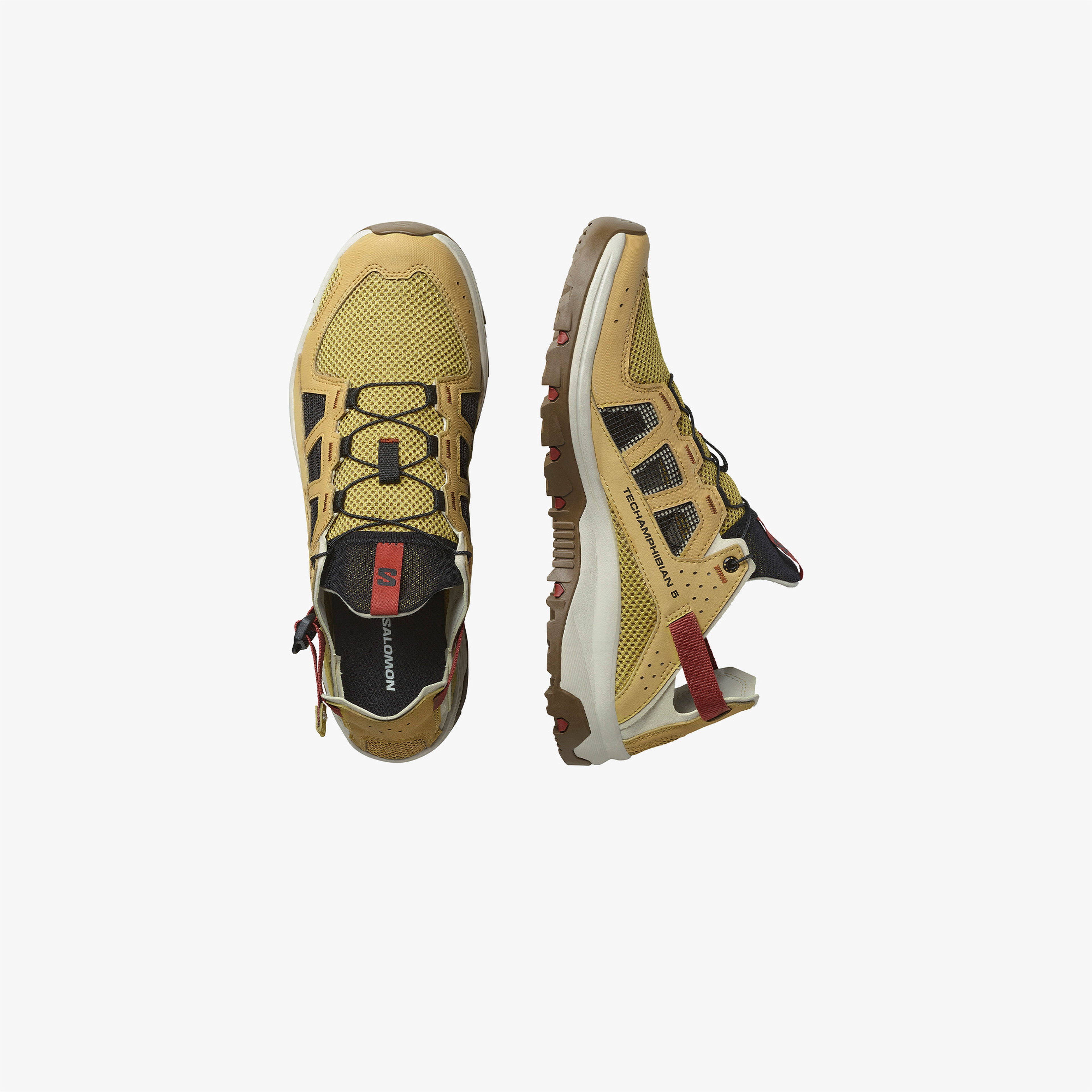 Salomon Techamphibian 5 Erkek Sarı Sandalet