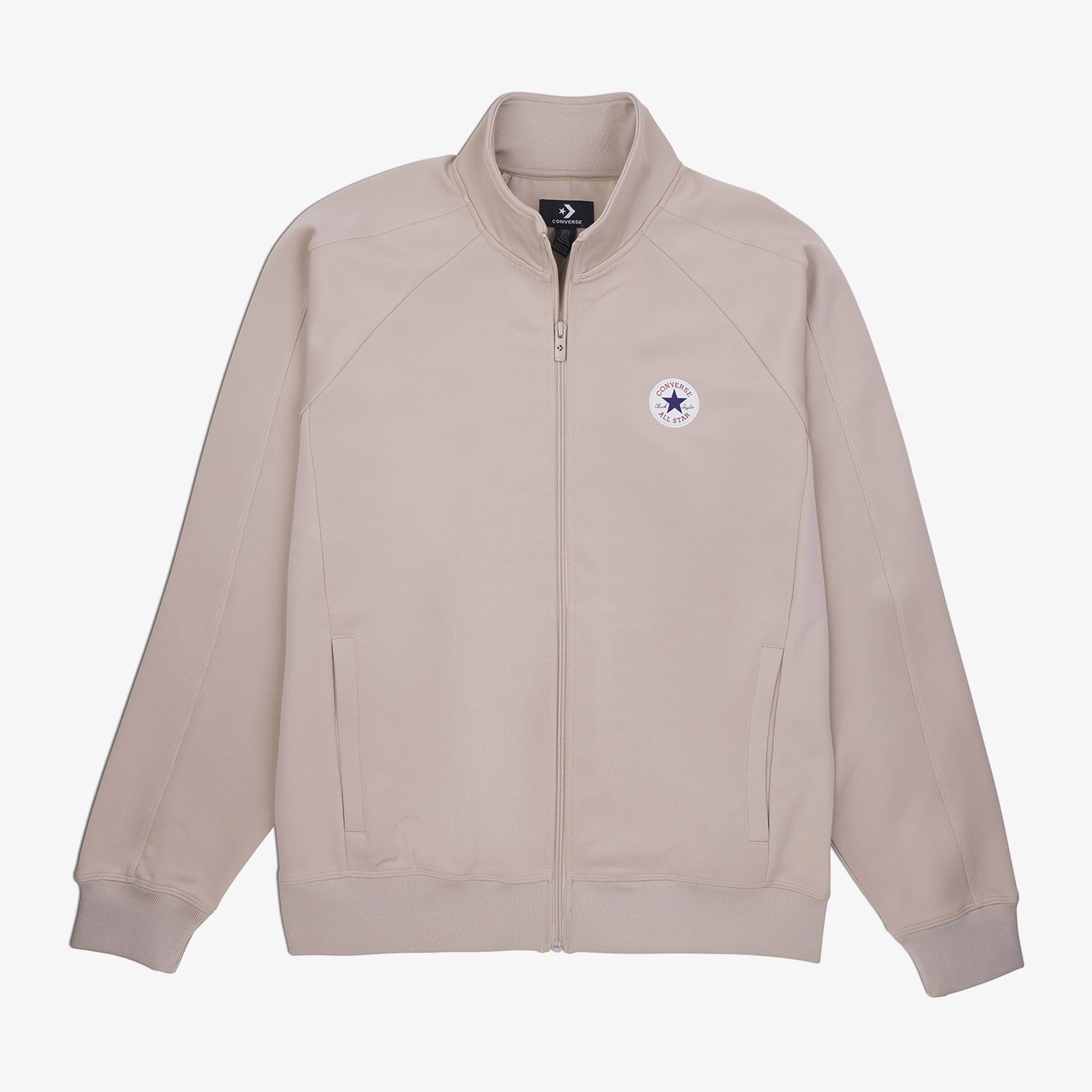 Converse Classic Erkek Fermuarlı Bej Eşofman Üstü