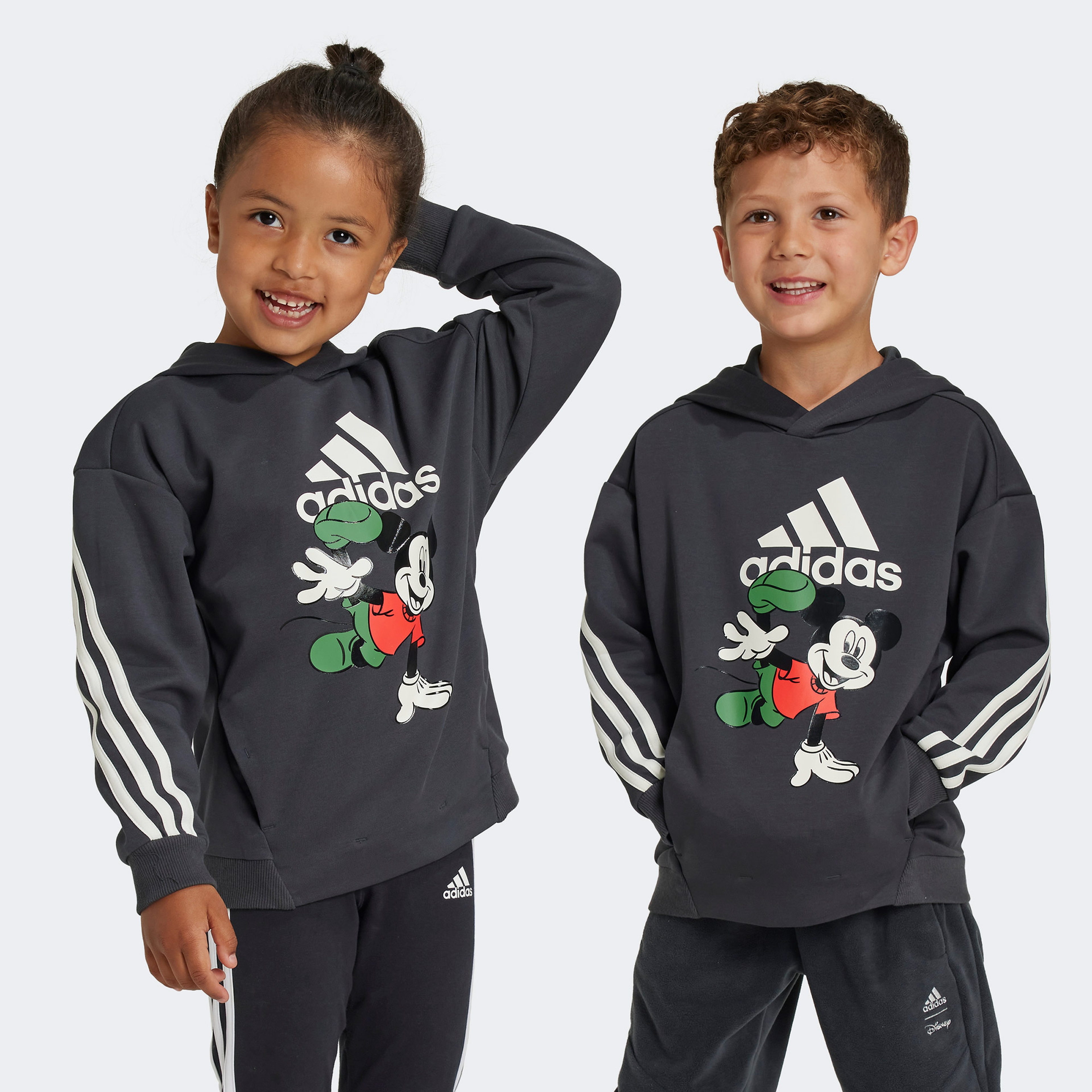 adidas Disney Mickey Mouse Çocuk Siyah Hoodie