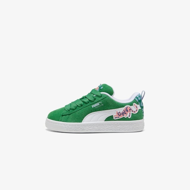 Puma Suede Xl Cats Club Ps Çocuk Yeşil Spor Ayakkabı - Görsel 5
