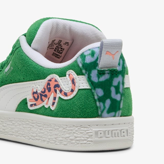 Puma Suede Xl Cats Club Ps Çocuk Yeşil Spor Ayakkabı - Görsel 4
