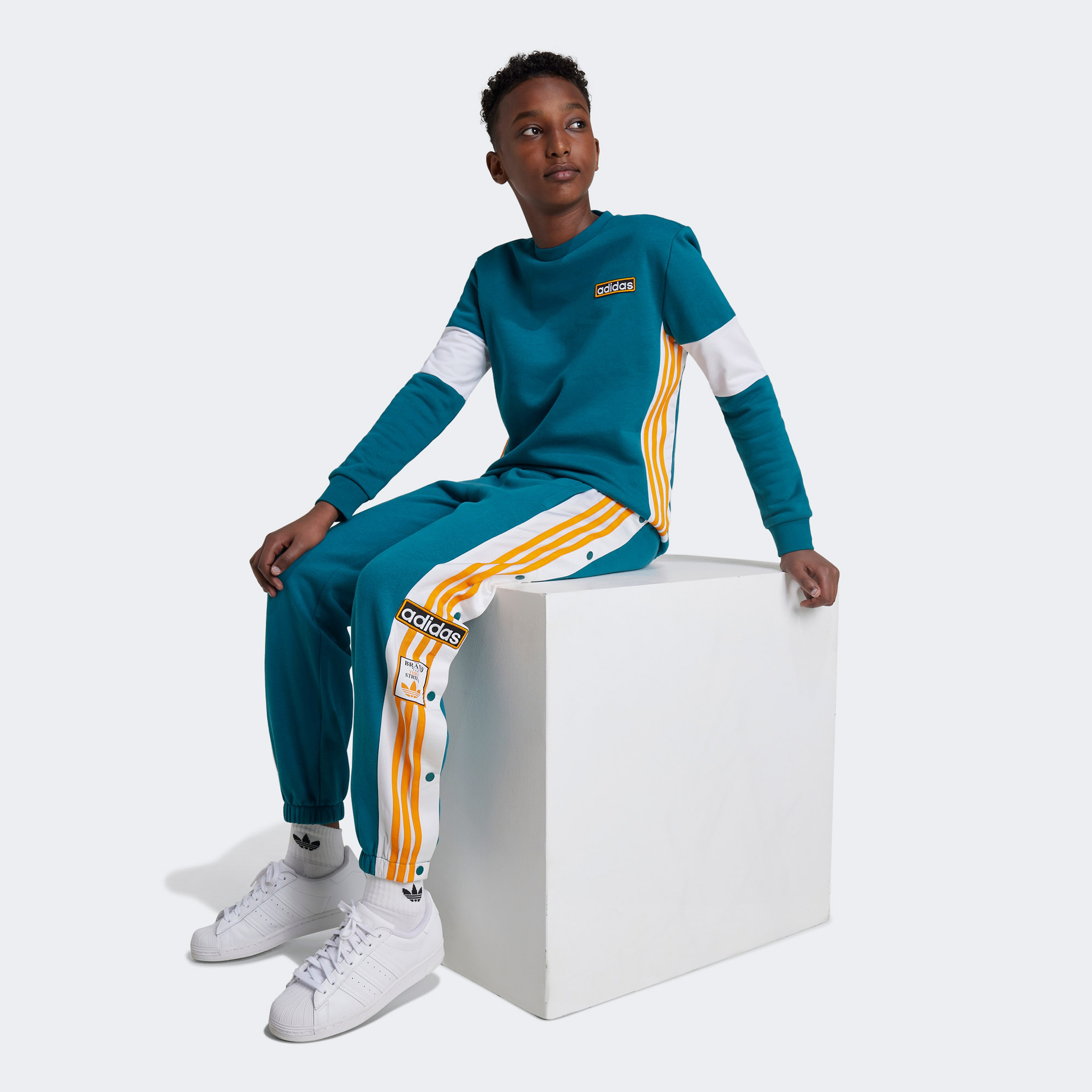 adidas Classic Çocuk Turkuaz Eşofman Altı8-9 YaşIX5185| Occasion