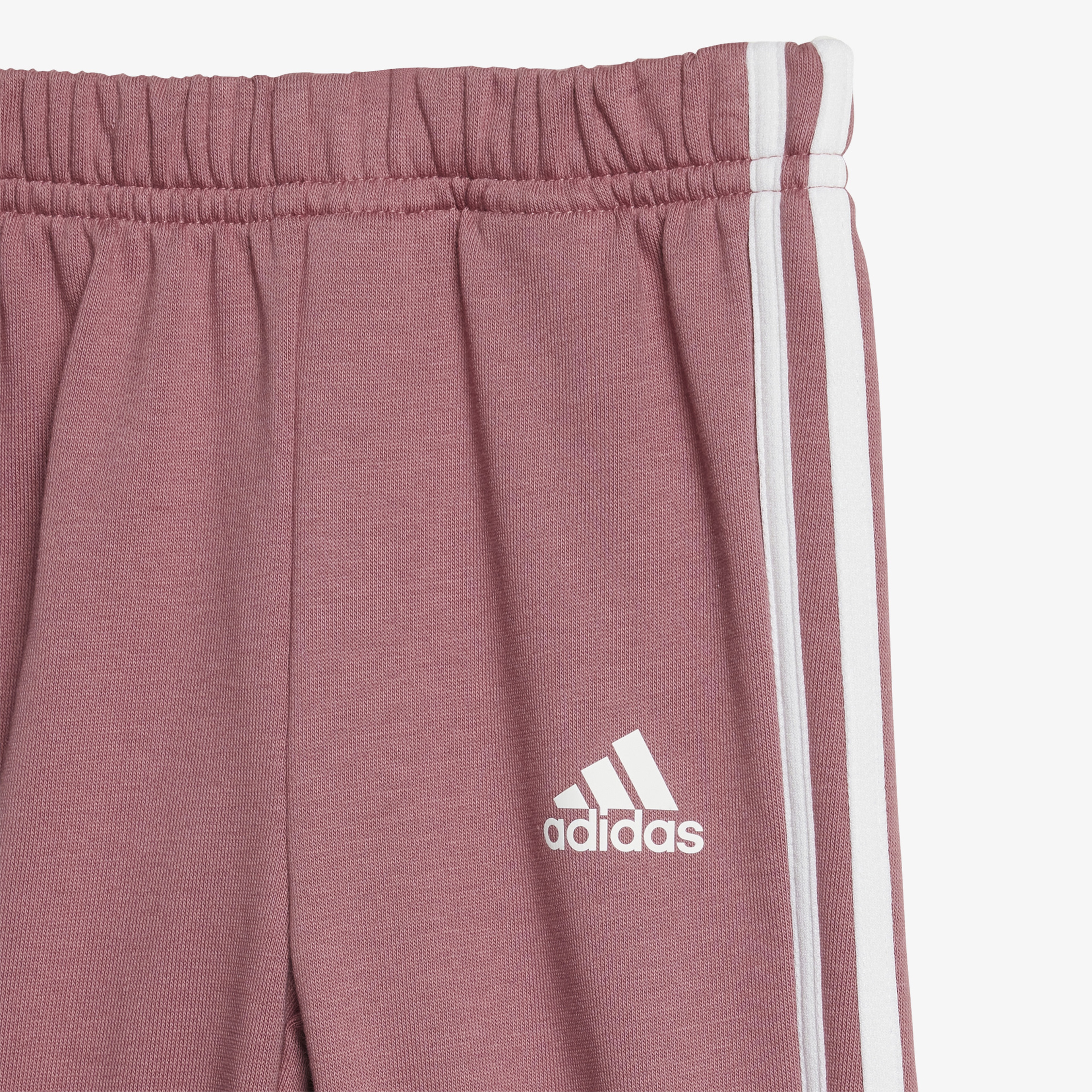adidas Essentials 3-Stripes Jogger Bebek Kırmızı Eşofman Takımı