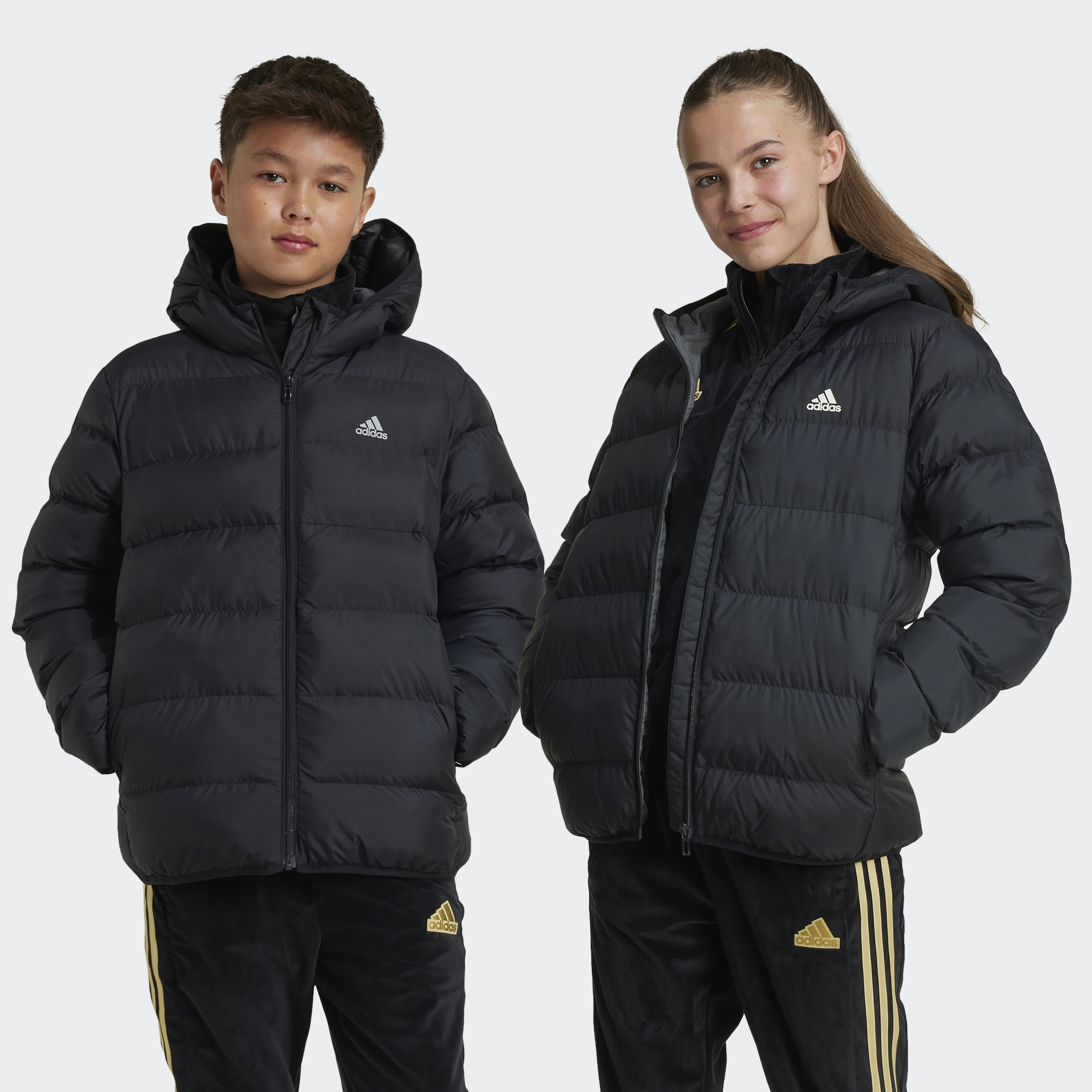 adidas J Sd Çocuk Siyah Ceket