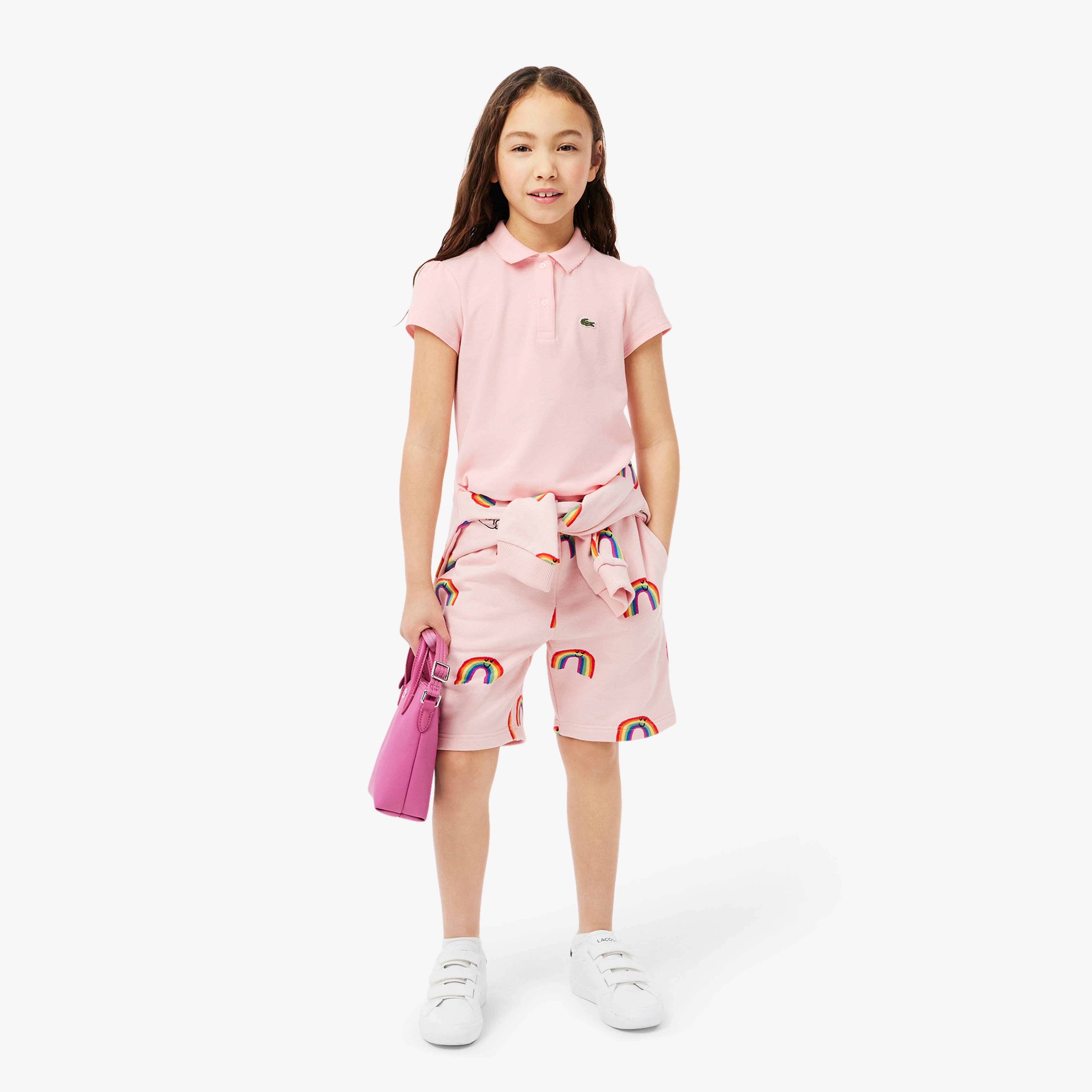 Kız Çocuk Pembe Polo