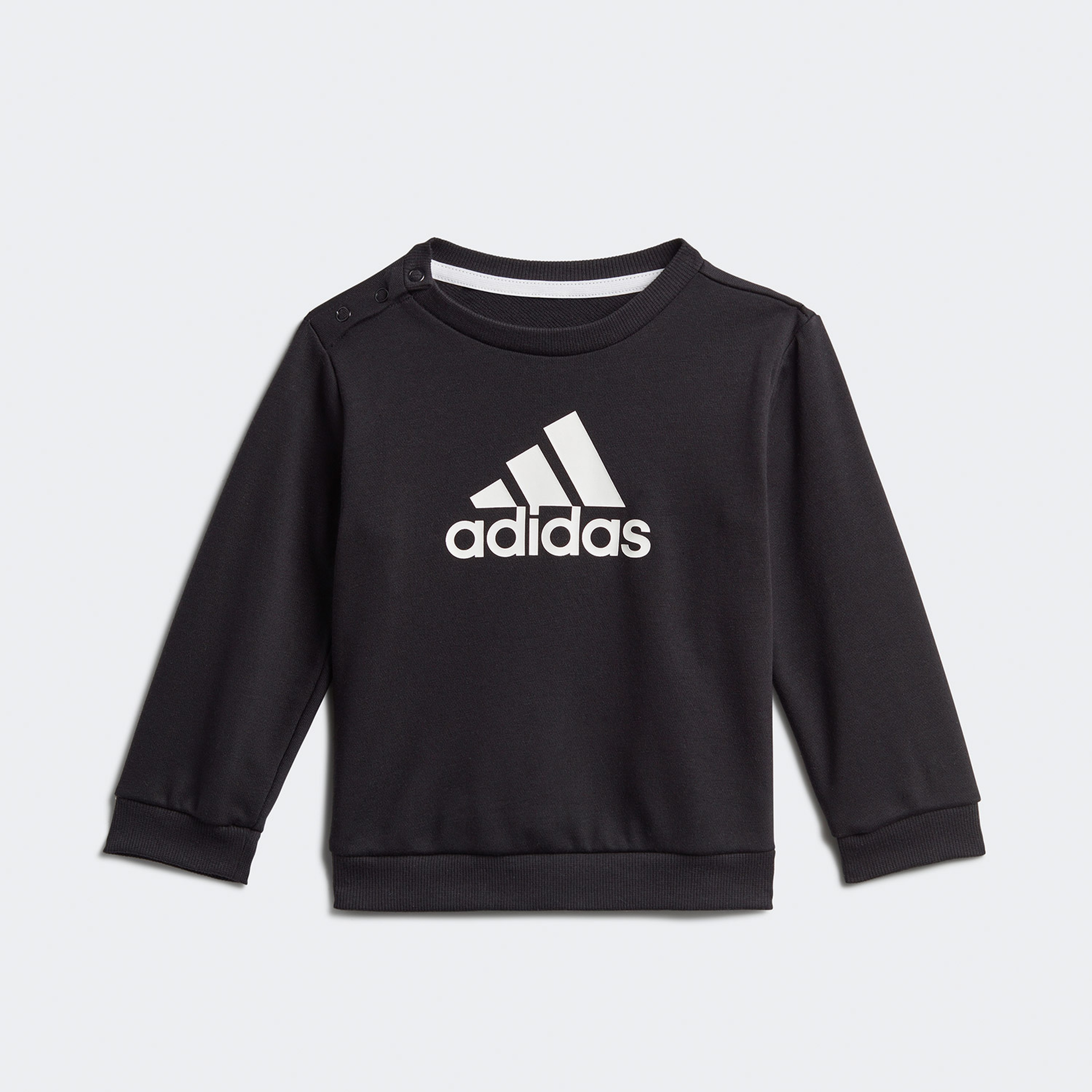 adidas Badge of Sport French Terry Bebek Siyah Eşofman Altı