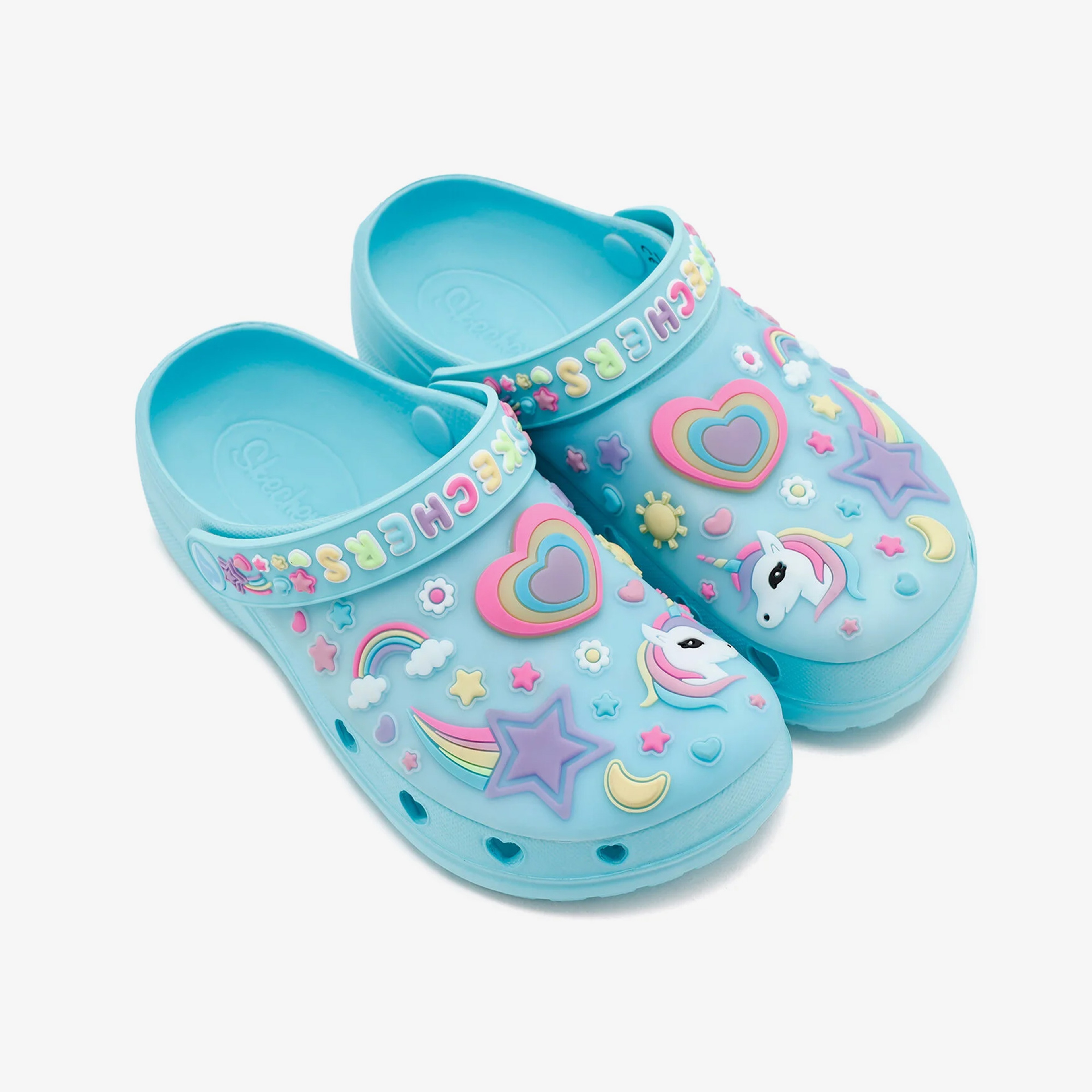 Skechers Heart Charmer Miss Girly Çocuk Mavi Sandalet
