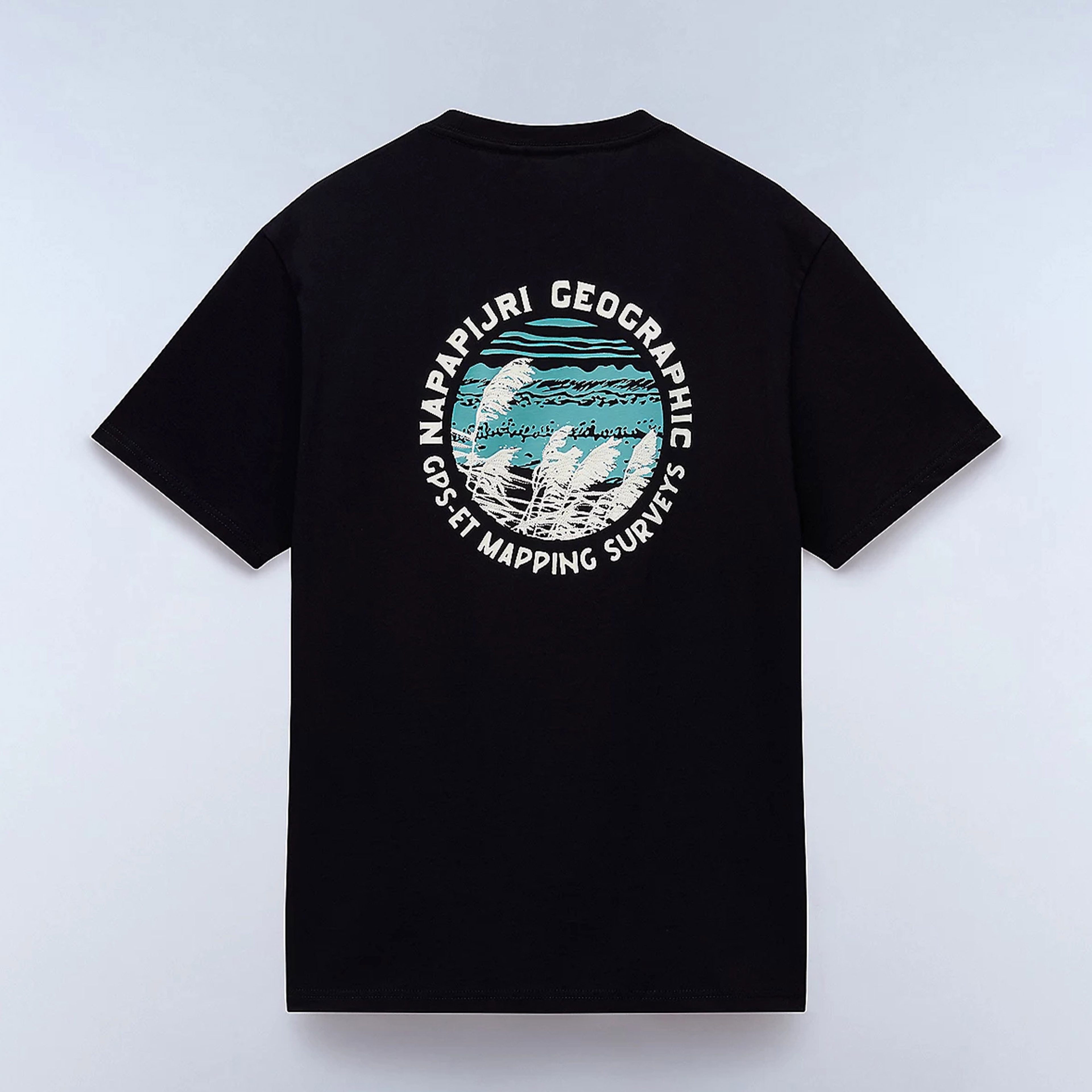 Napapijri  S-Vignoni Back SS Erkek Siyah T-Shirt