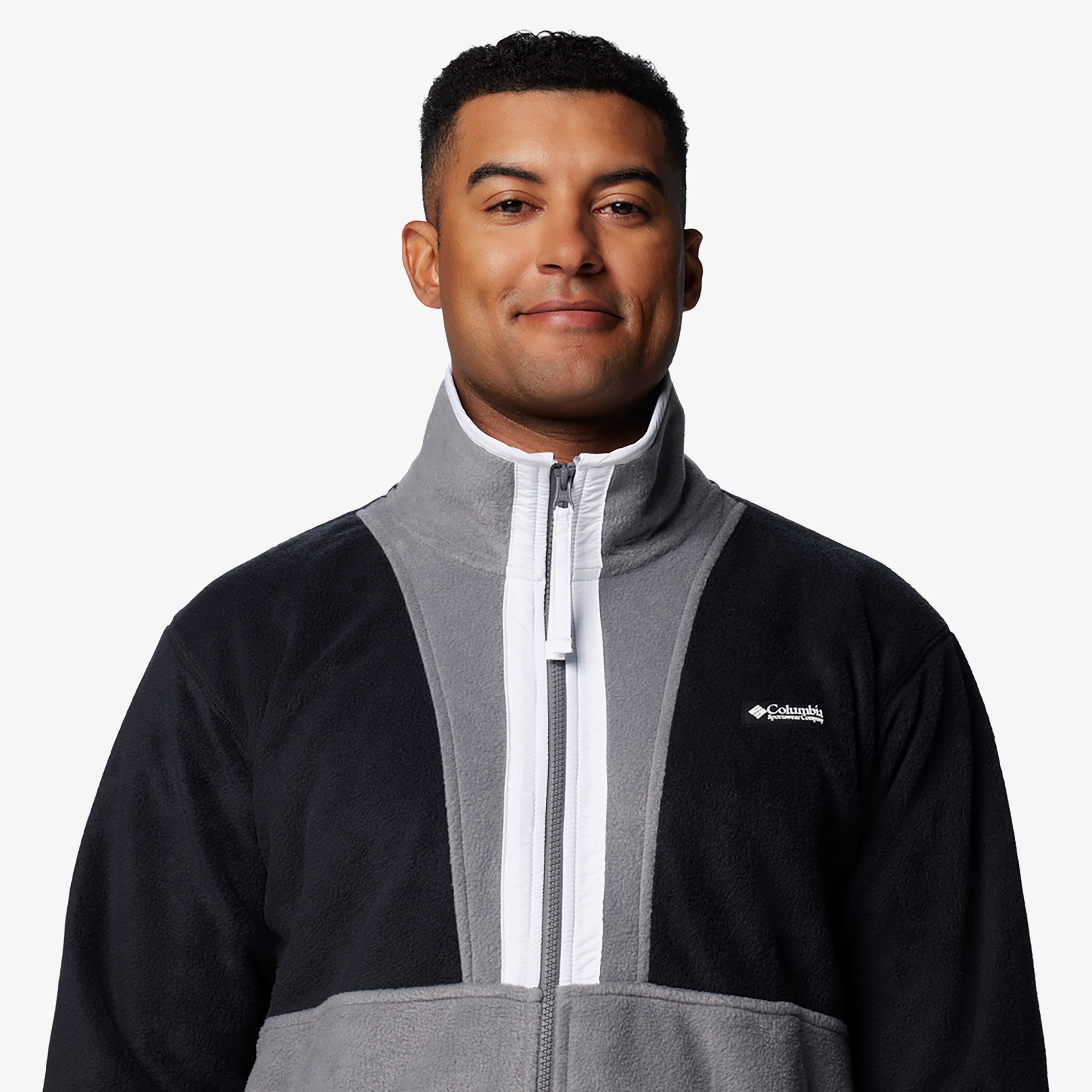 Columbia Backbowl Full Zip Fleece Erkek Siyah Mont