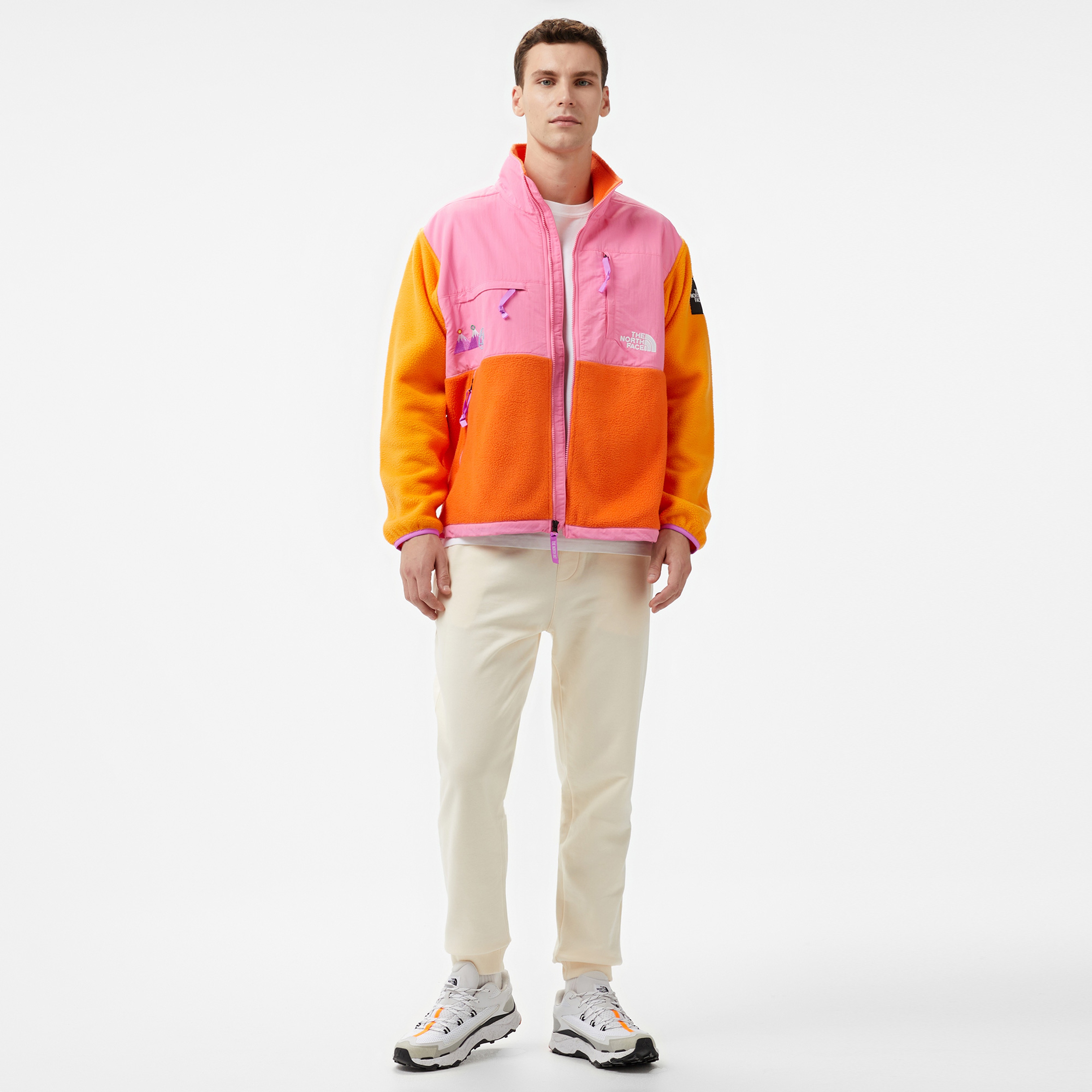 The North Face Denali Erkek Turuncu Ceket