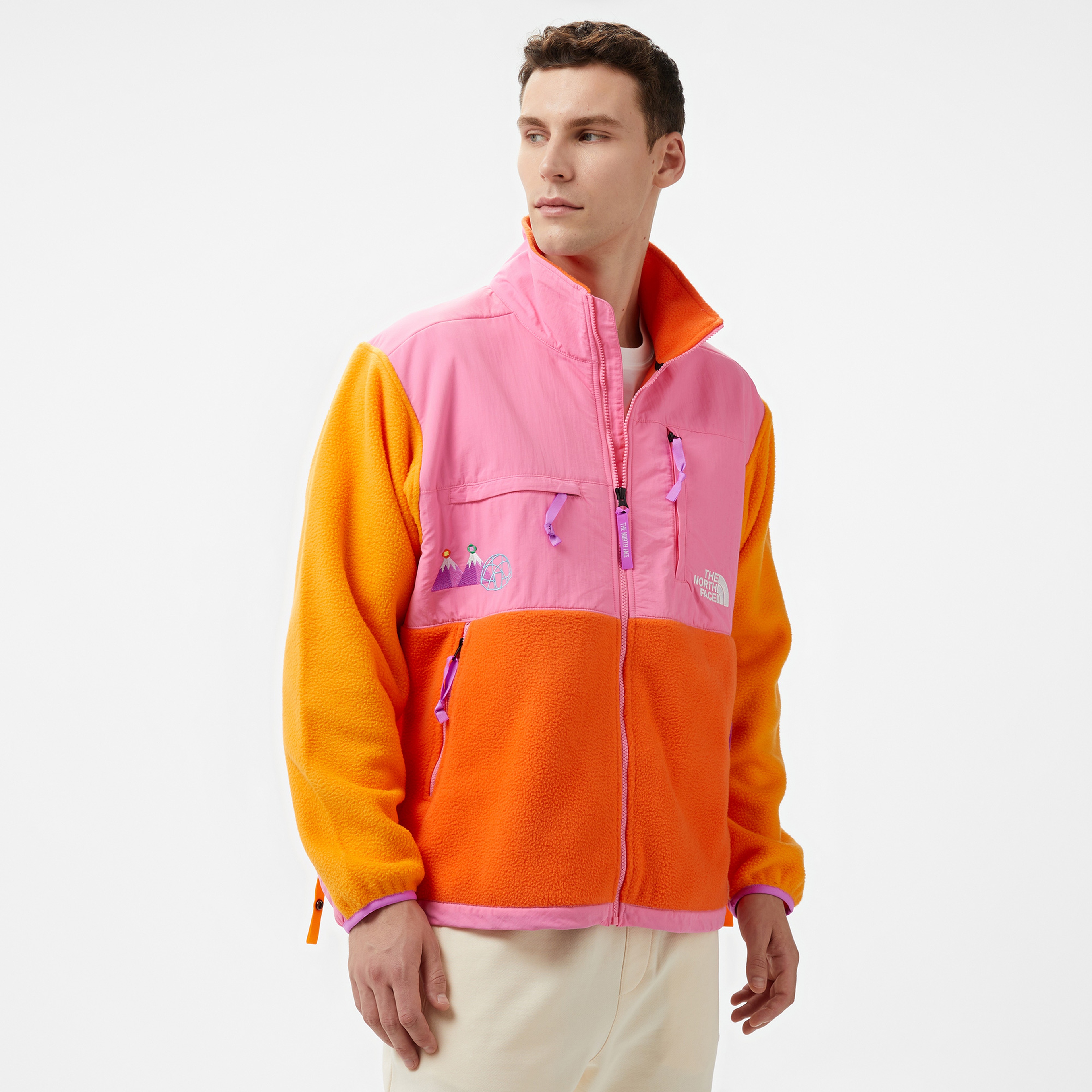 The North Face Denali Erkek Turuncu Ceket