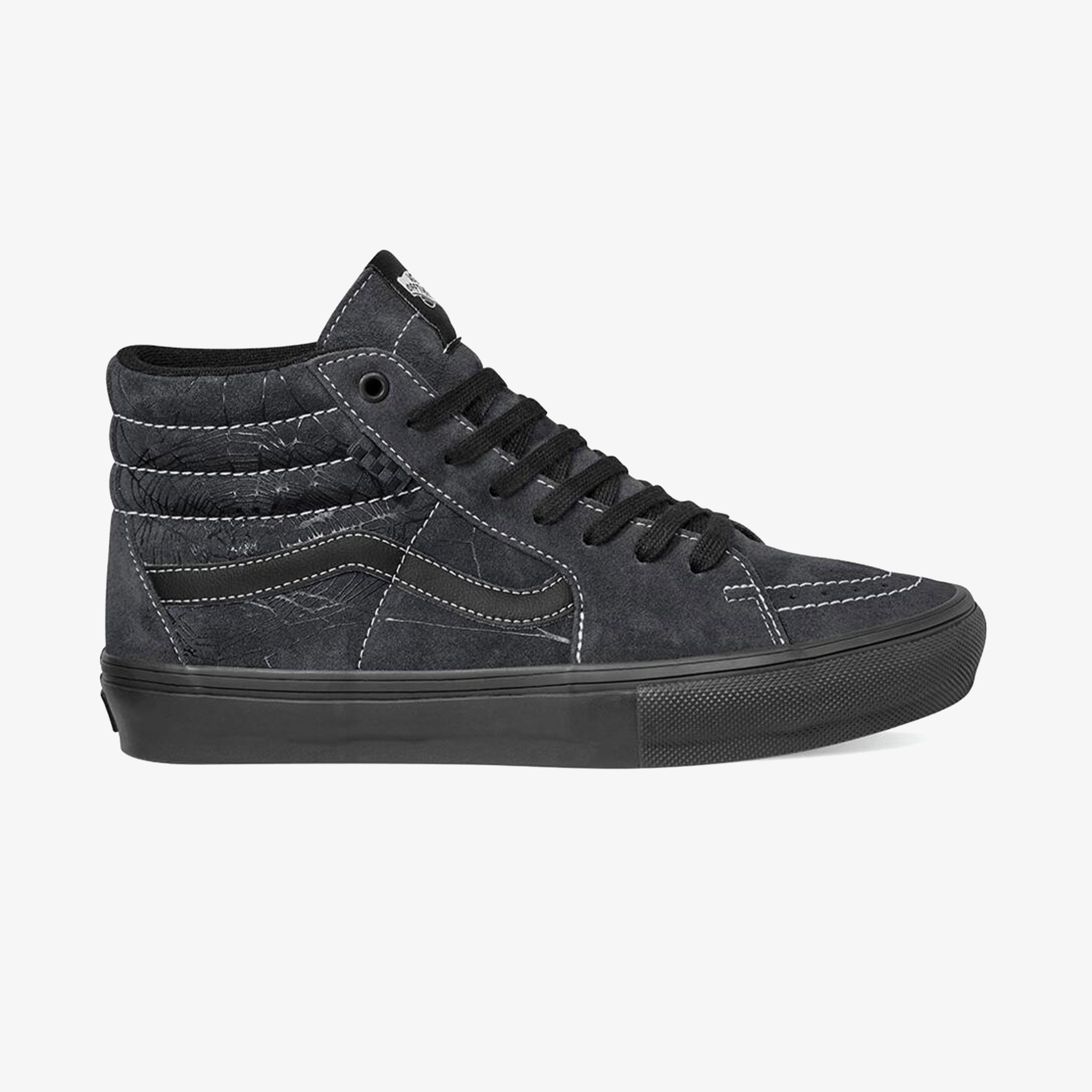 Vans Skate Sk8-Hi Erkek Gri Sneaker
