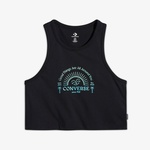 Converse Kadın Siyah T-Shirt