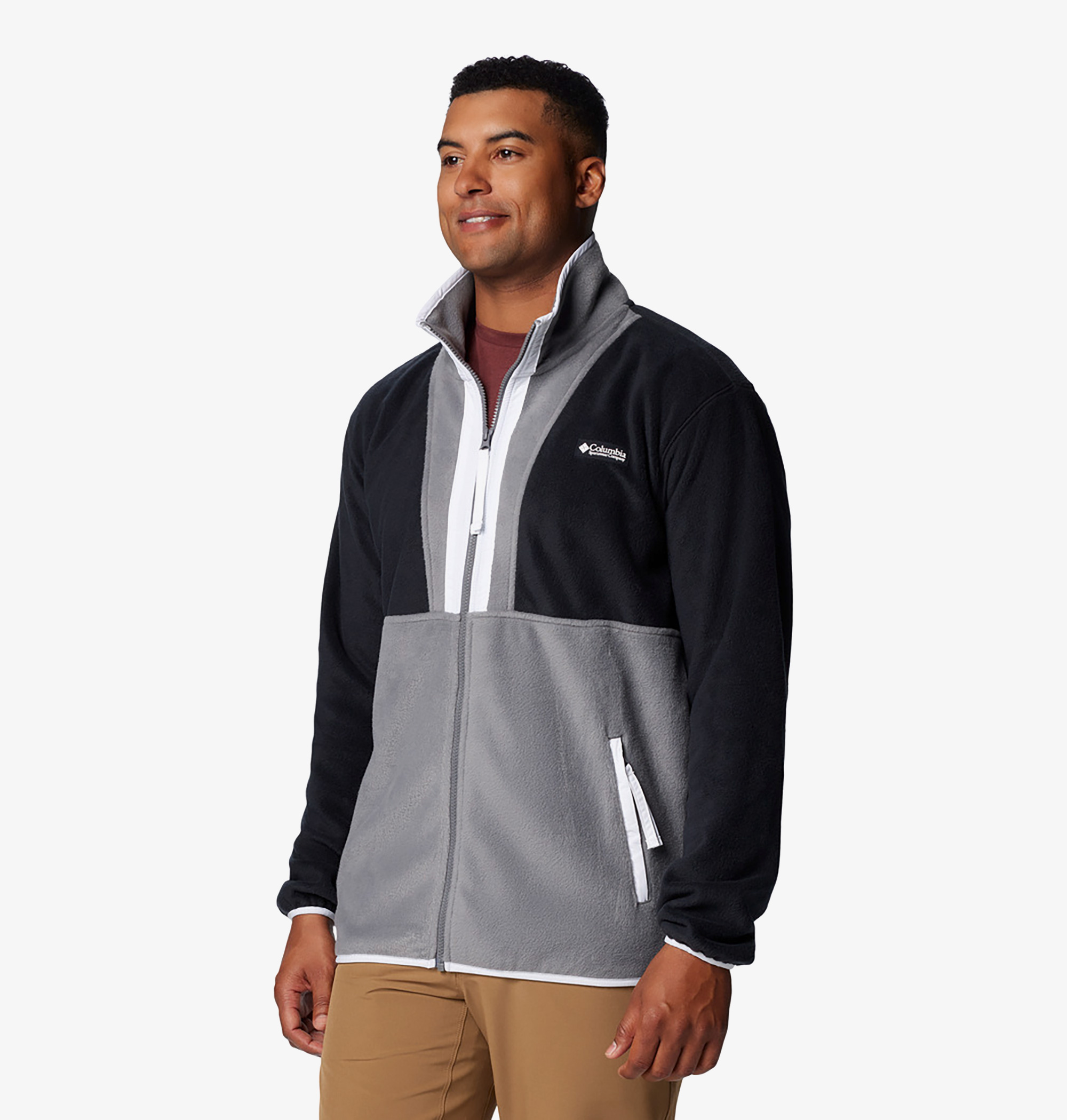 Columbia Backbowl Full Zip Fleece Erkek Siyah MontSAM9839| Occasion