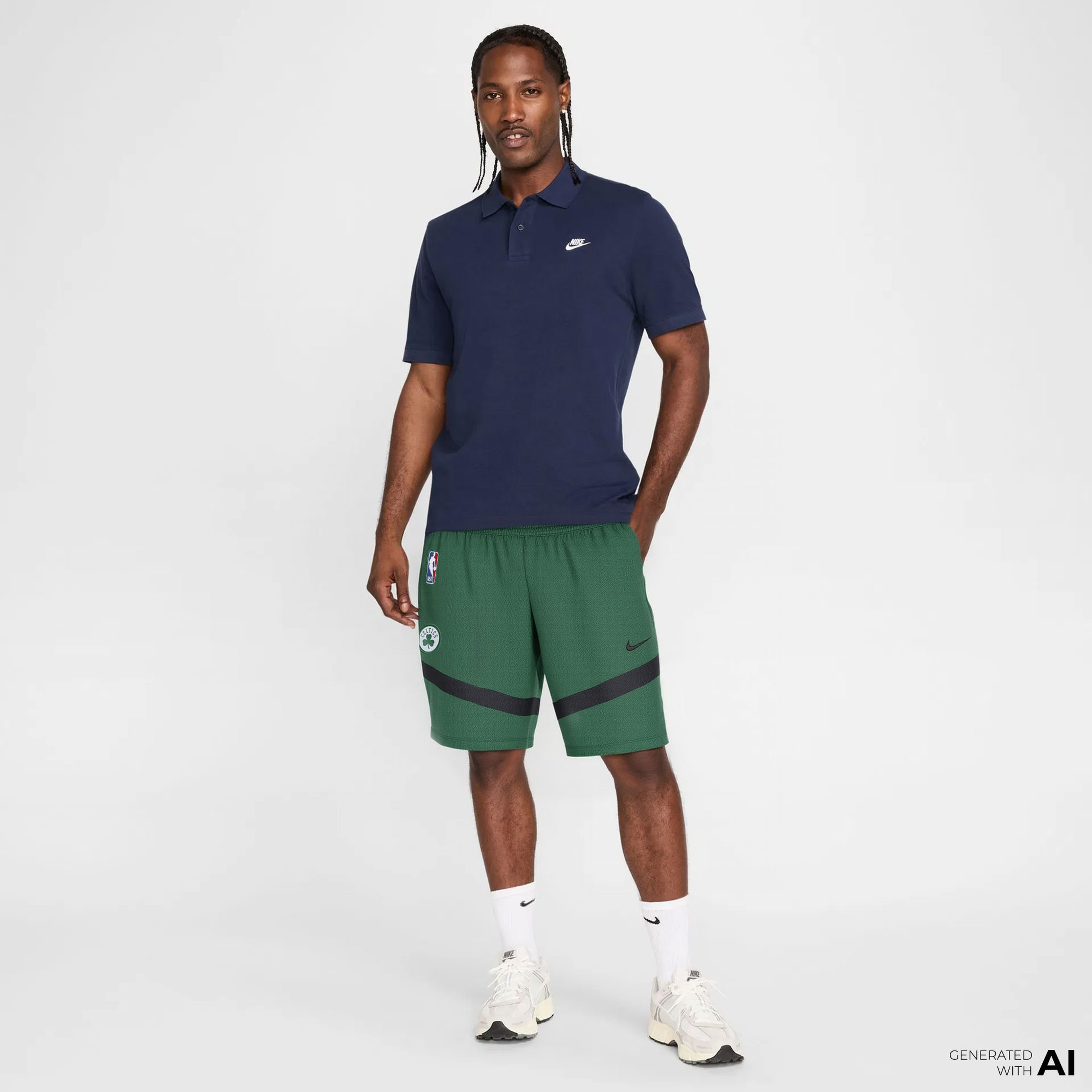 Nike Dri Fit Icon Boston Celtics Erkek Yeşil Basketbol Şortu