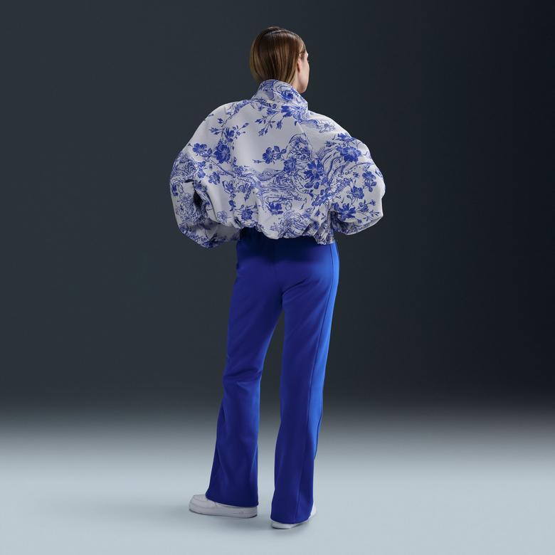 Nike Sportswear Collection Jacquard Tracker Kadın Beyaz Ceket