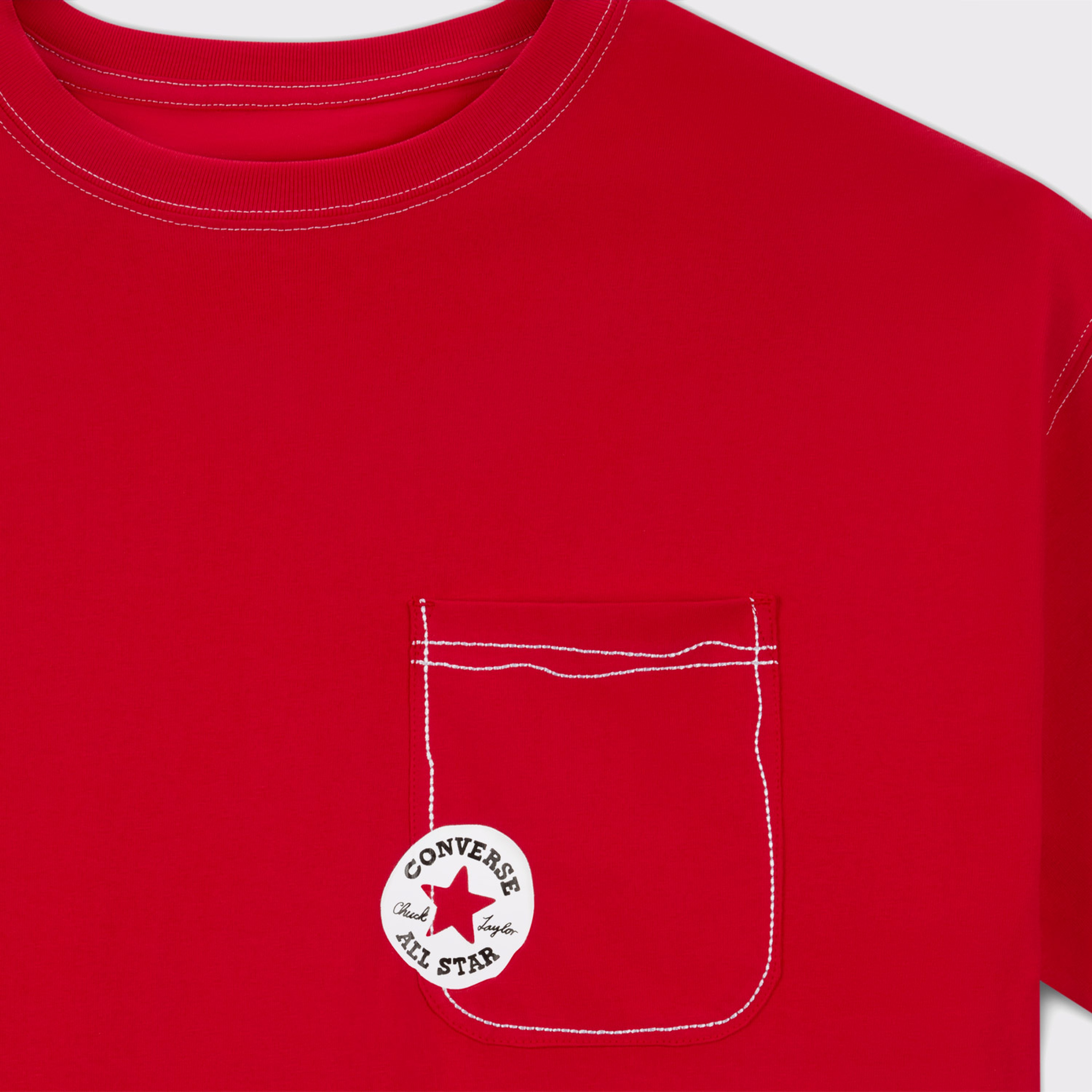 Converse Classic Erkek Beyaz T-Shirt