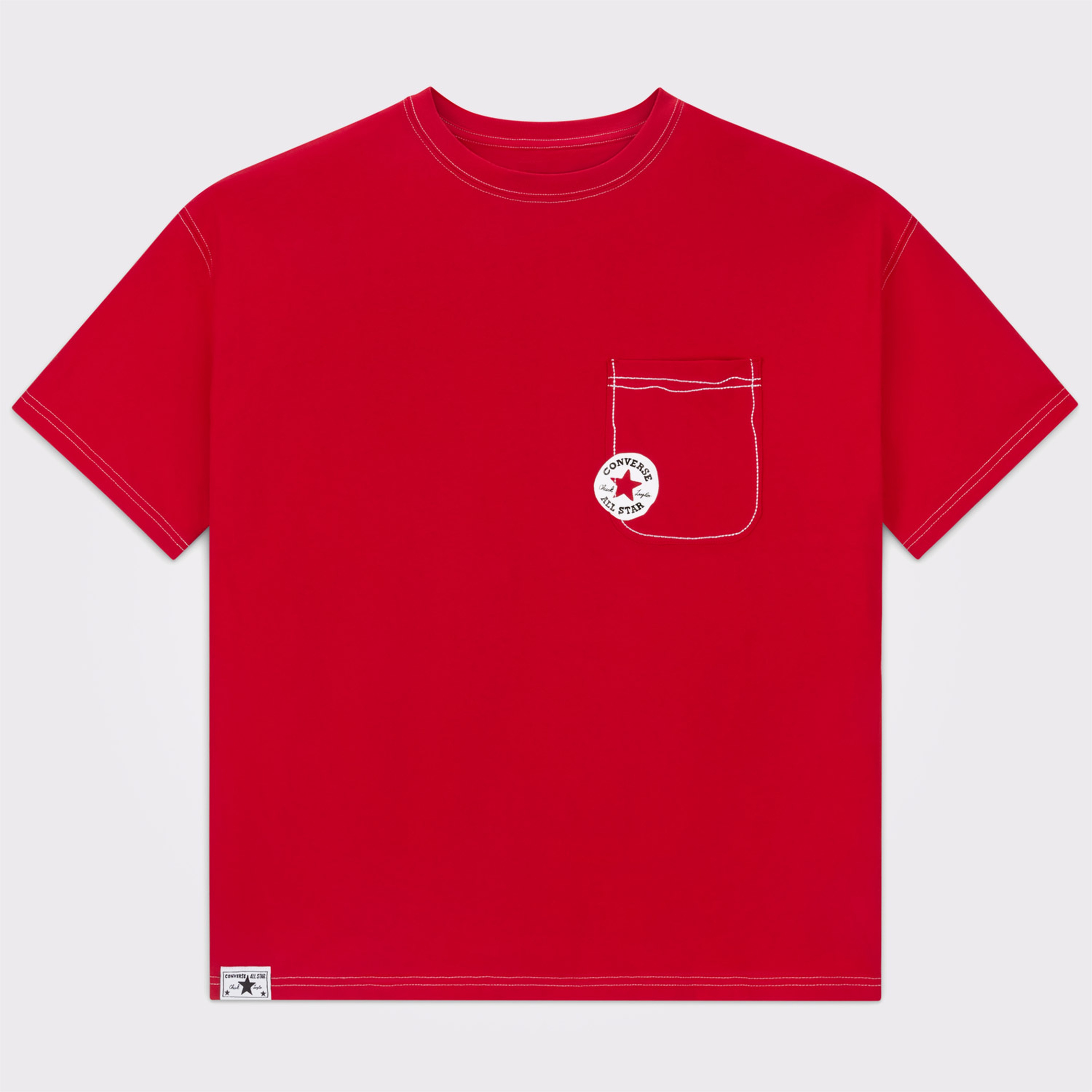 Converse Classic Erkek Beyaz T-Shirt