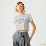 New Balance Lifestyle Kadın Gri T-Shirt