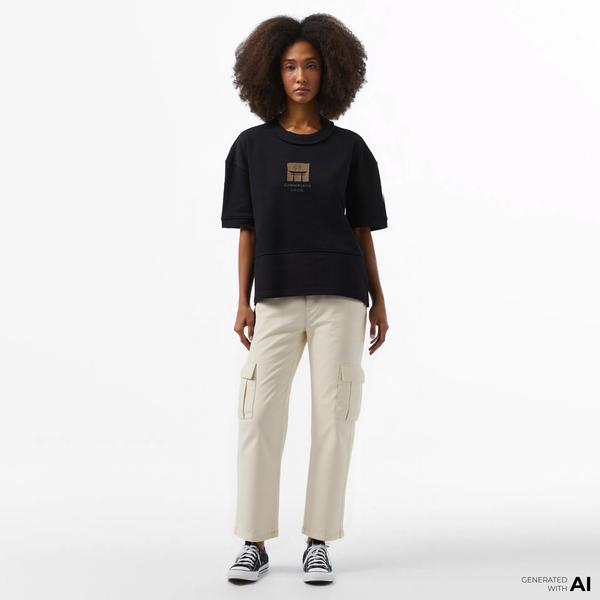 Tommy Jeans Sophie Denim Kadın Krem Pantolon