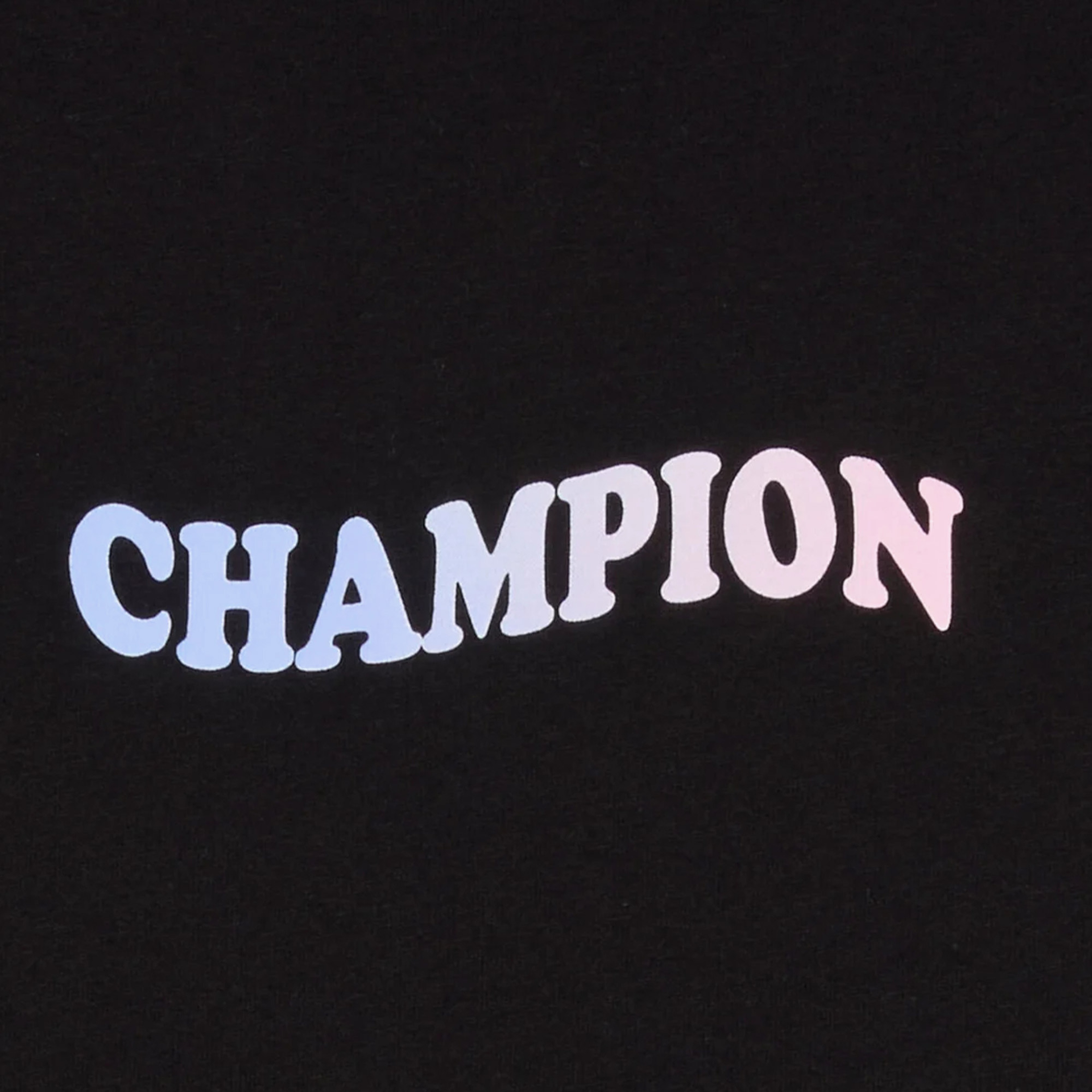 Champion C Table Kadın Siyah T-Shirt