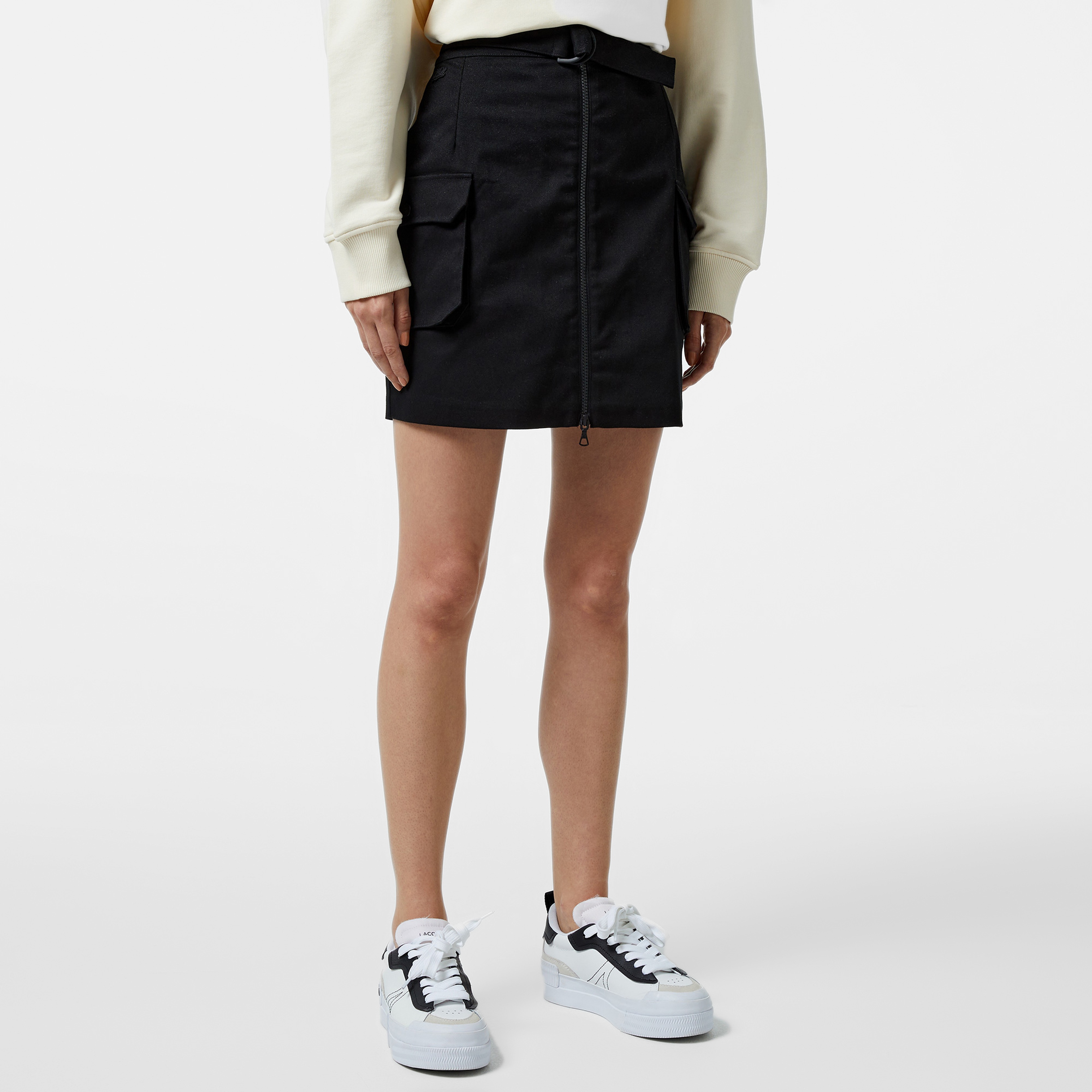 Kadın Relaxed Fit Siyah Etek