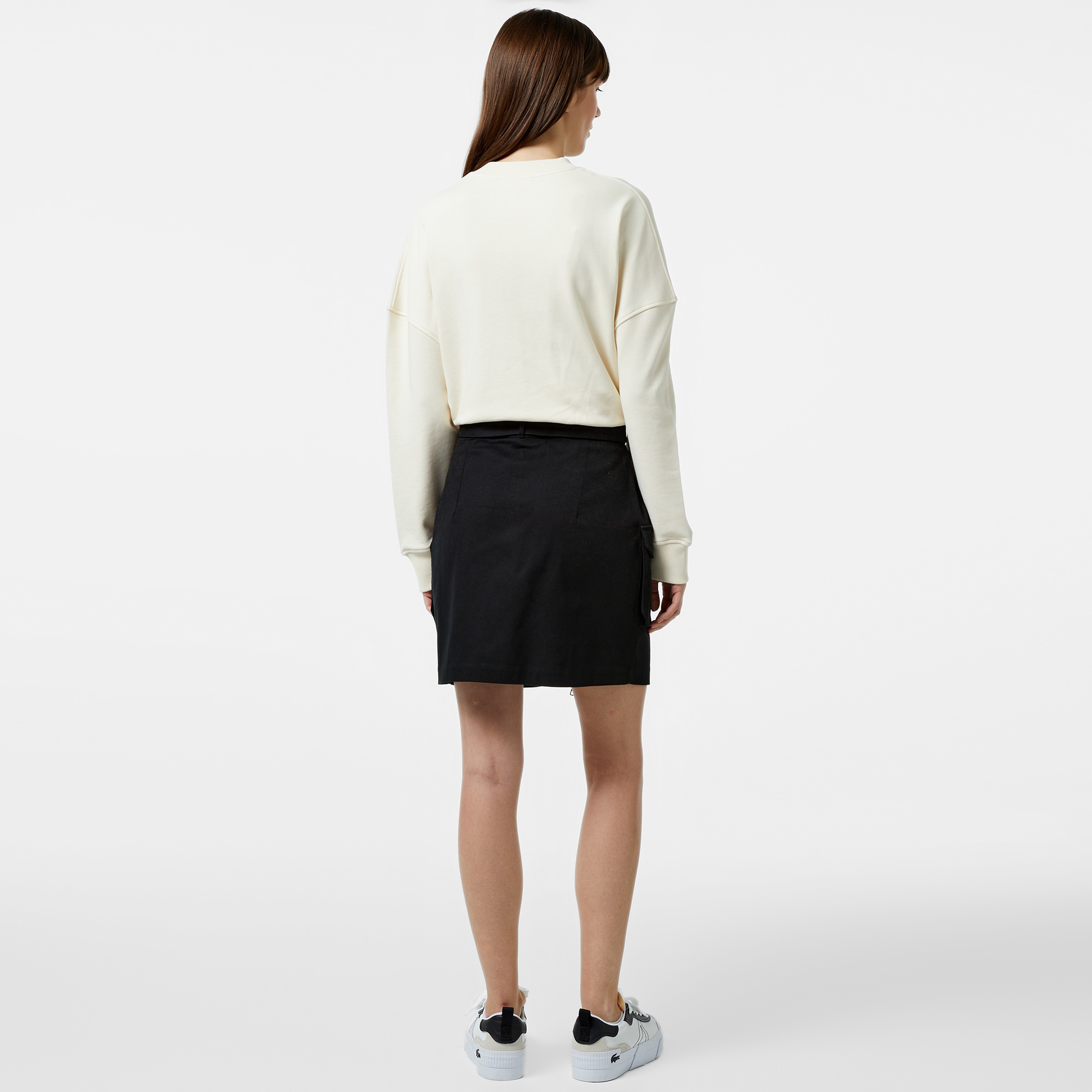 Kadın Relaxed Fit Siyah Etek