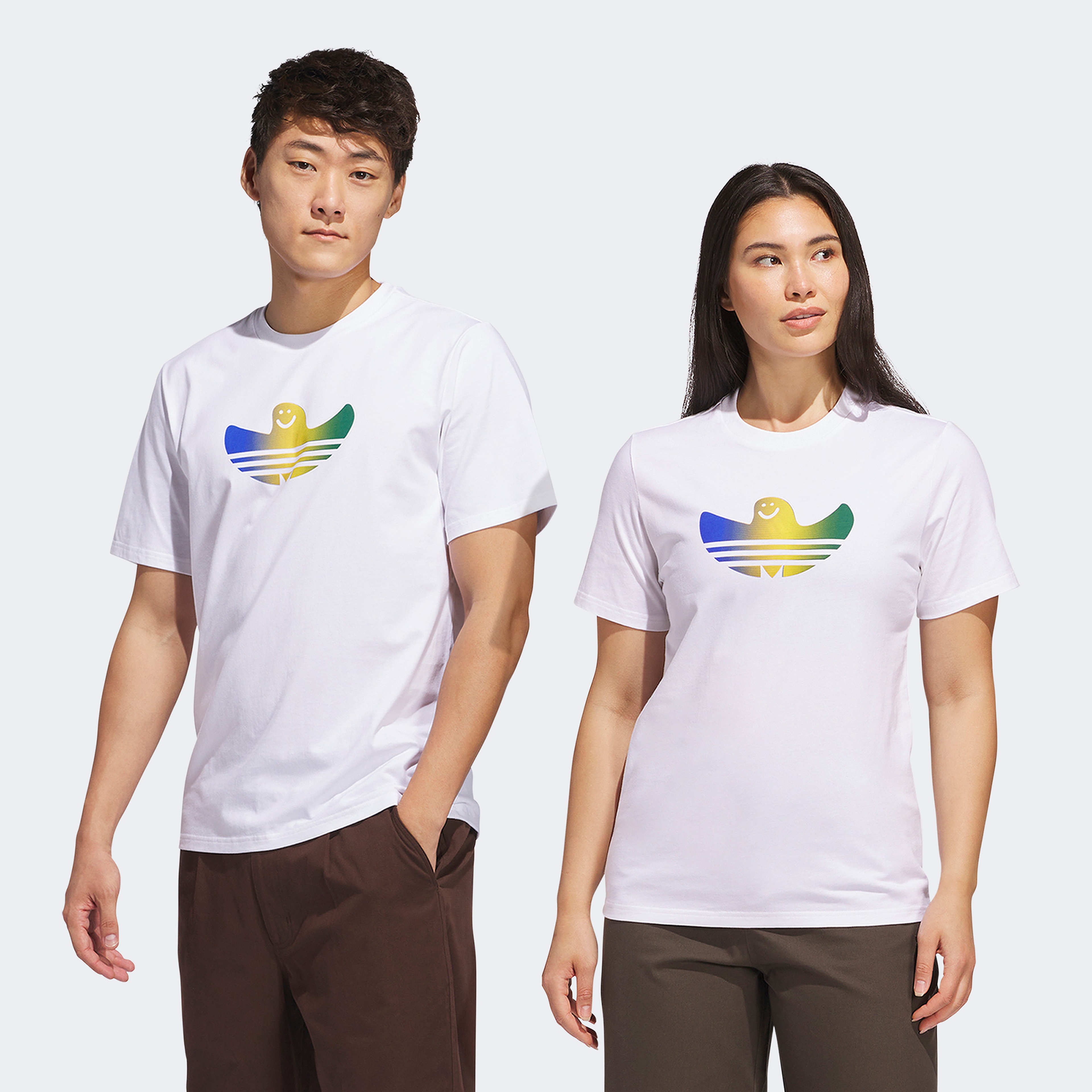 adidas Shmoofoil Fill Unisex Beyaz T-Shirt