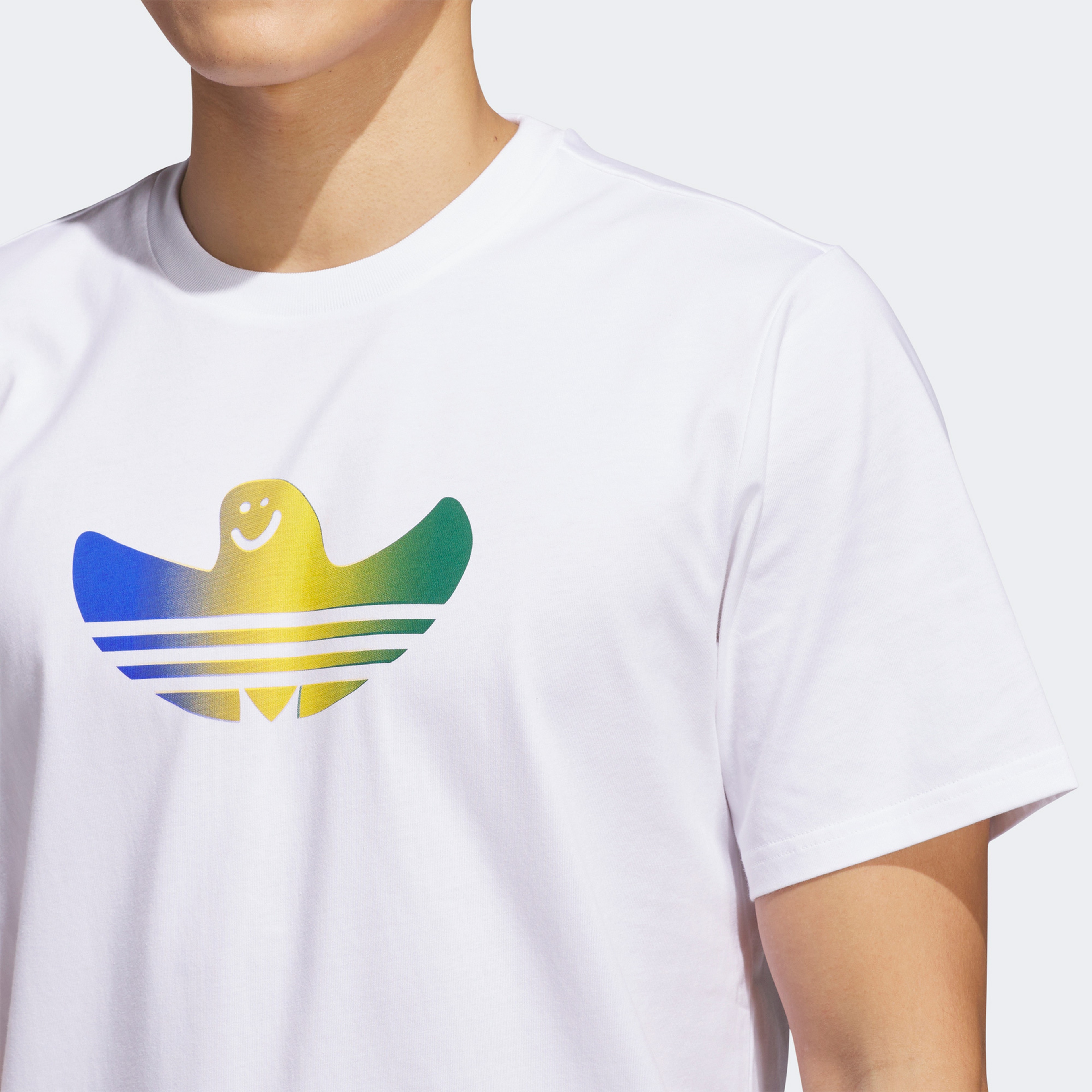 adidas Shmoofoil Fill Unisex Beyaz T-Shirt