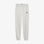 Tommy Jeans Badge Kadın Beyaz Eşofman Altı