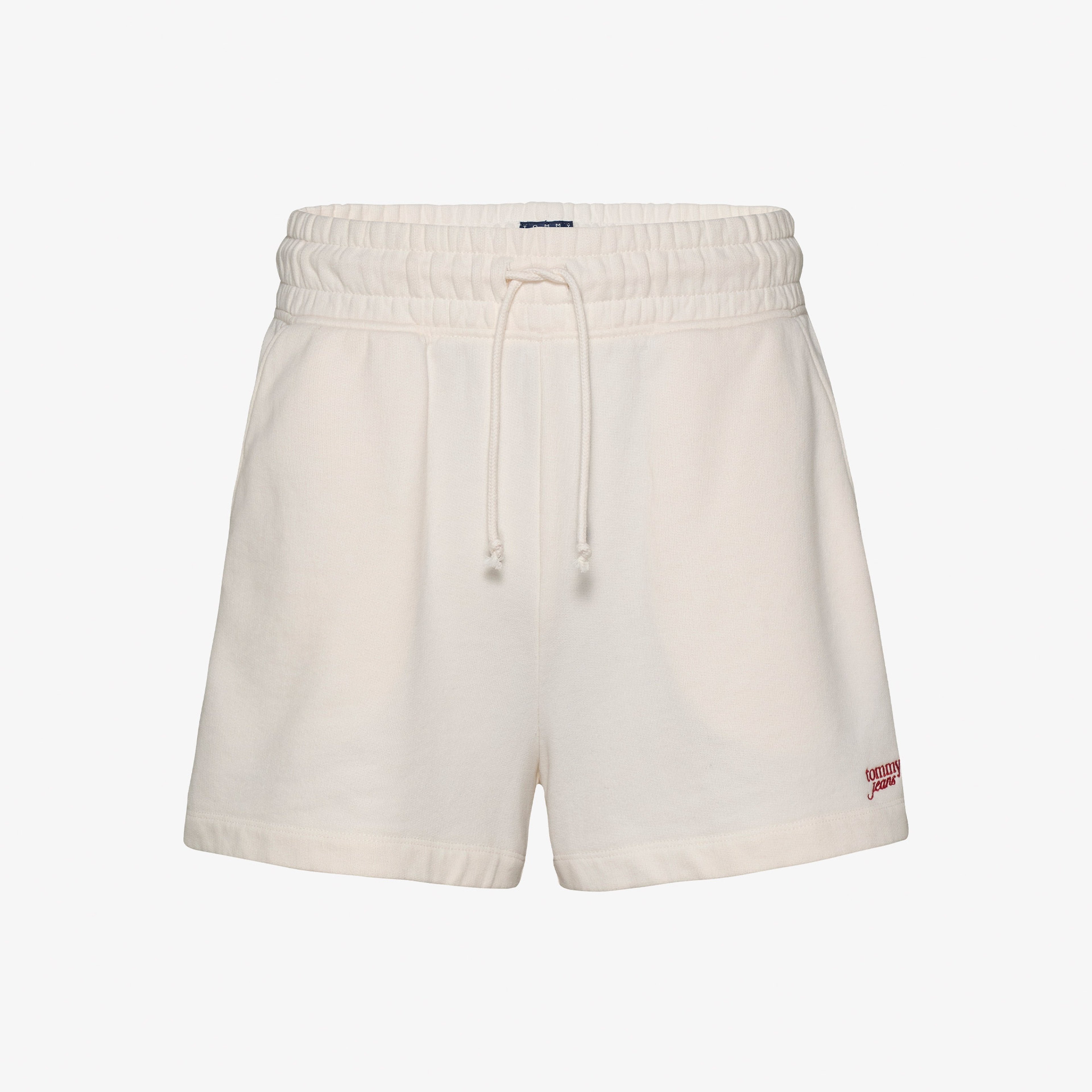 Tommy Jeans Script Kadın Beyaz Şort