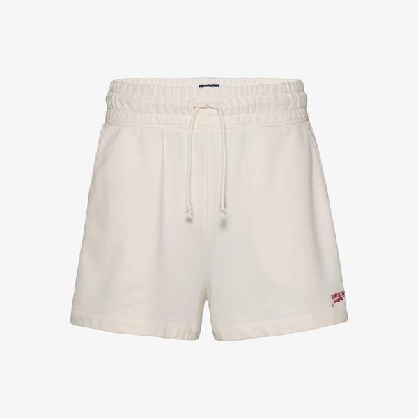 Tommy Jeans Script Kadın Beyaz Şort