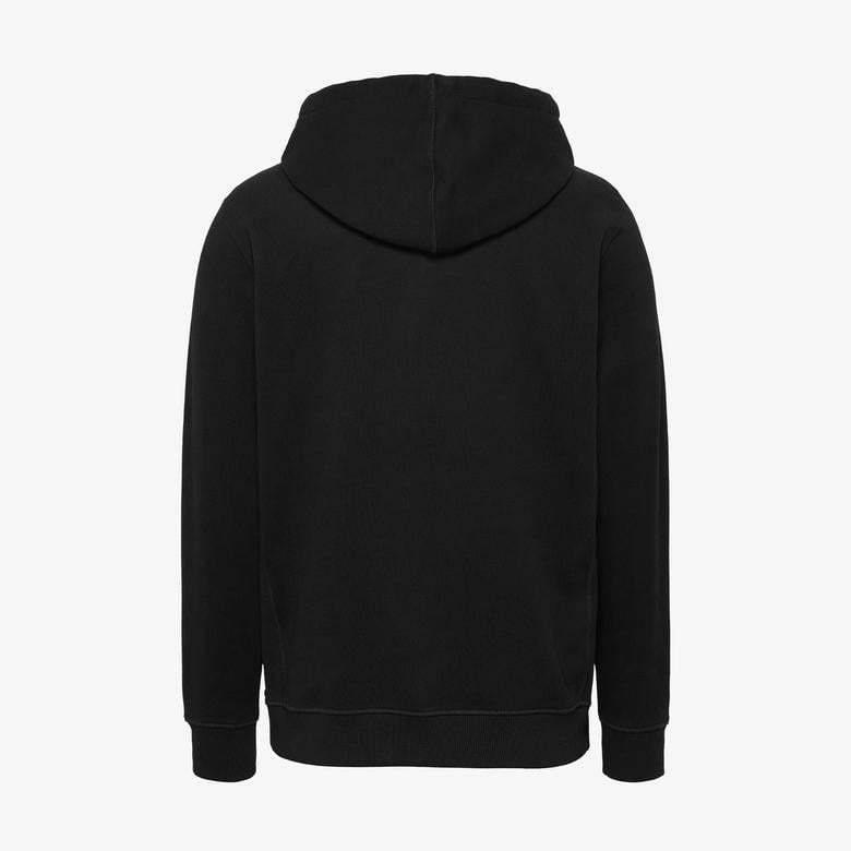 Tommy Hilfiger Tjm Reg Tommy Crest Erkek Siyah Hoodie