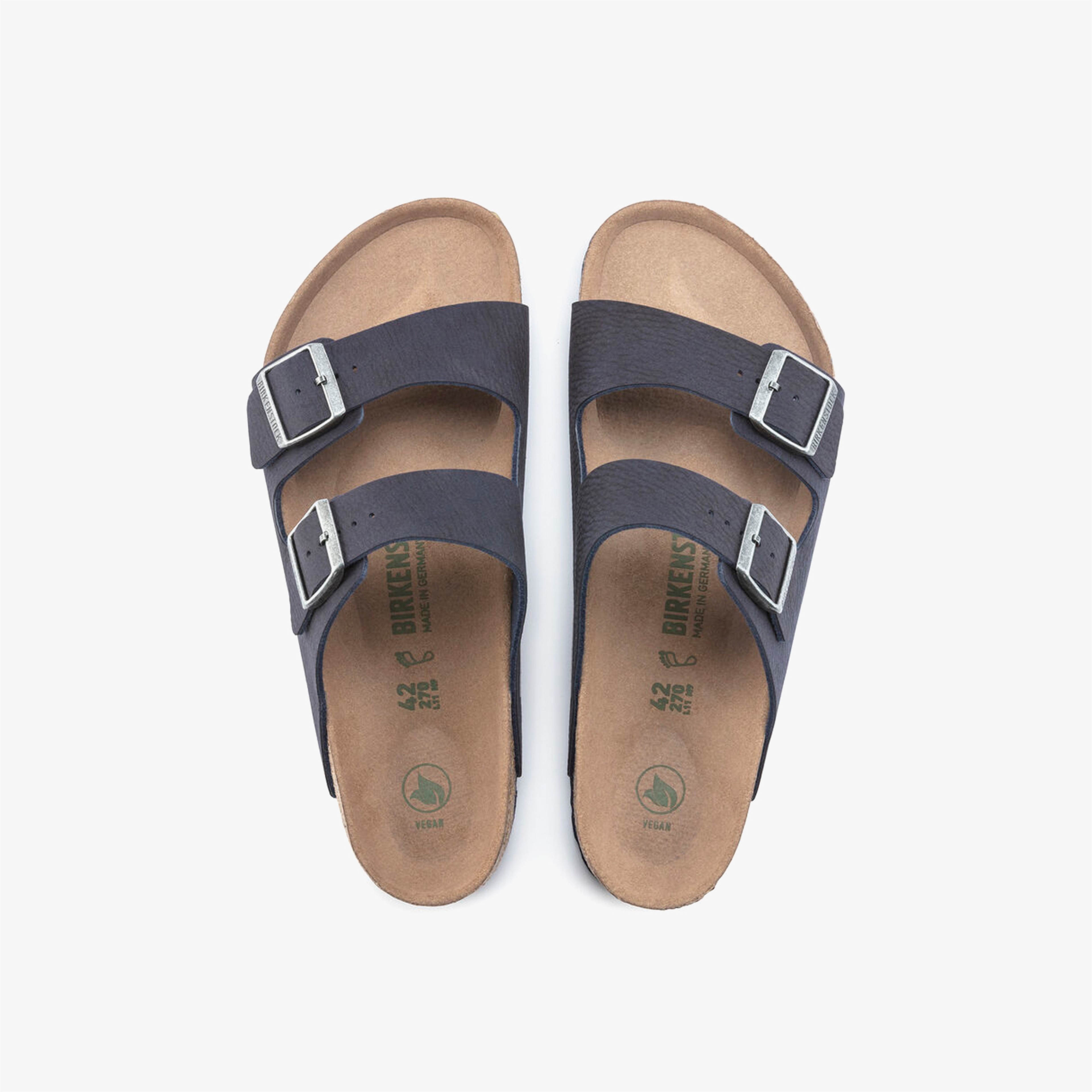 Birkenstock Arizona Desert Dust Veg Erkek Gri Terlik