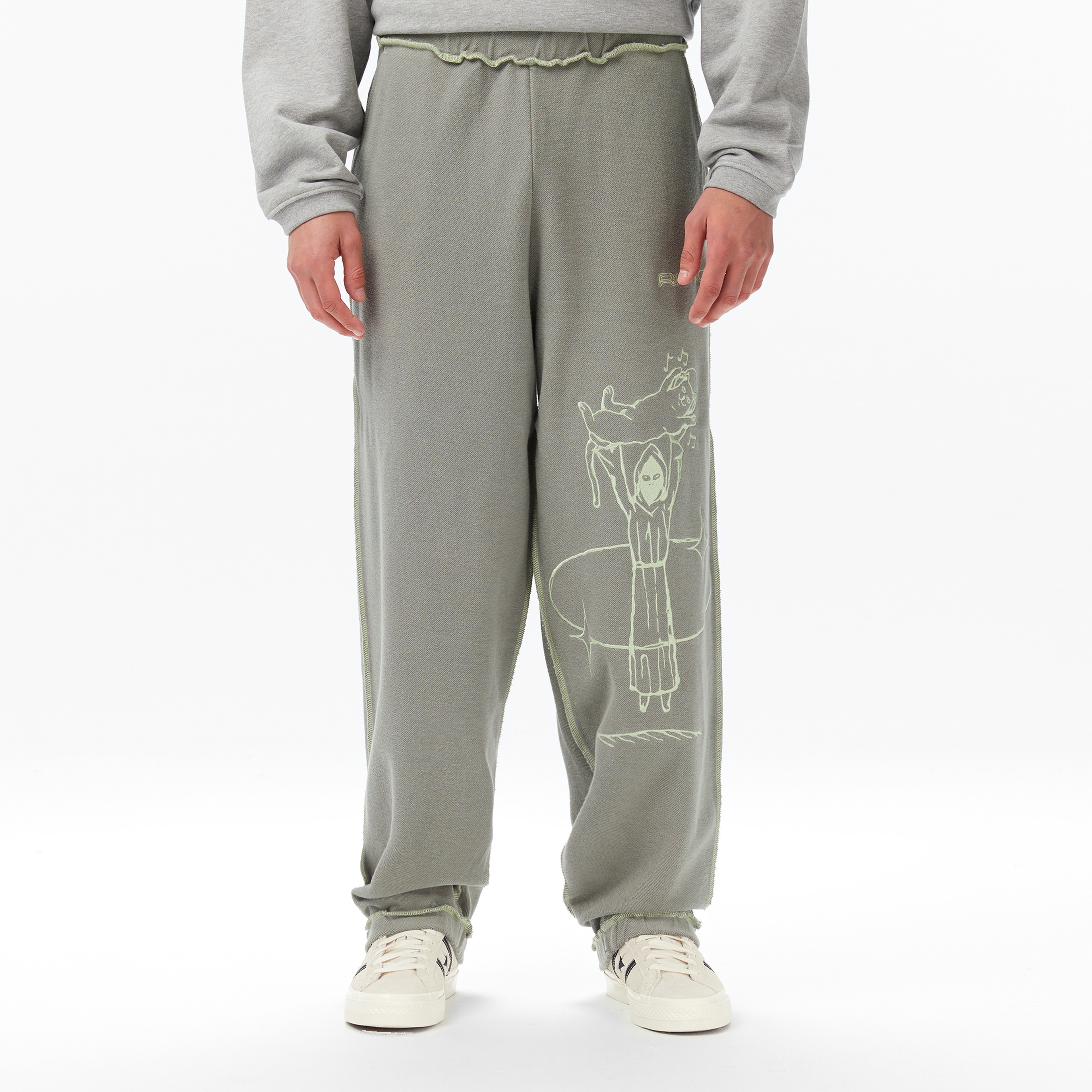 Ripndip Catfish Trucker Erkek Gri Eşofman Altı